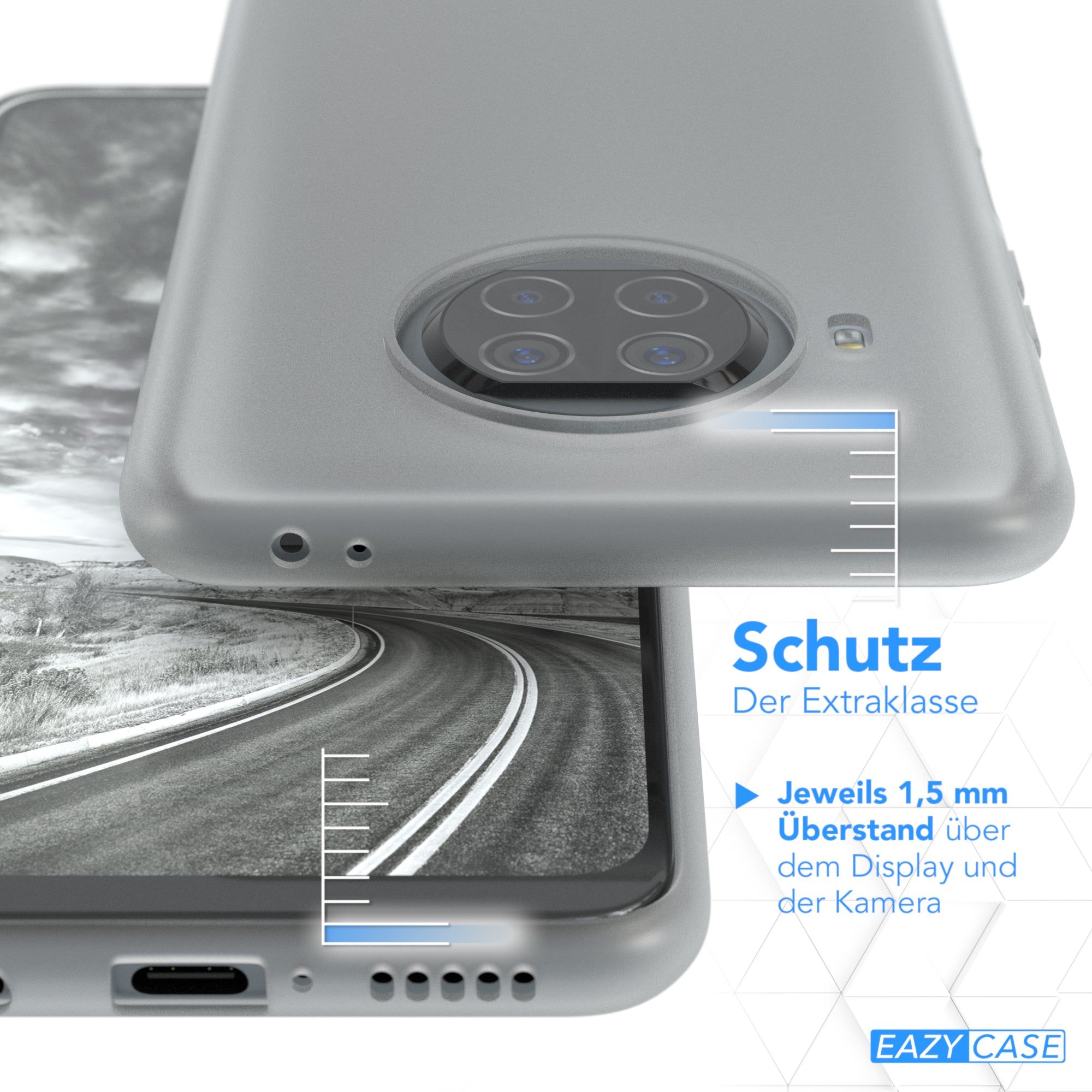 Xiaomi Mi 10T Lite ultradünnes Slimcover aus TPU