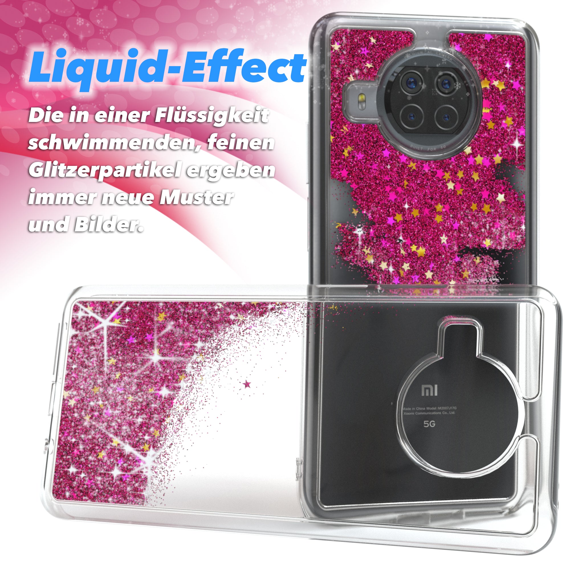 Xiaomi Mi 10T Lite Glitzerhülle