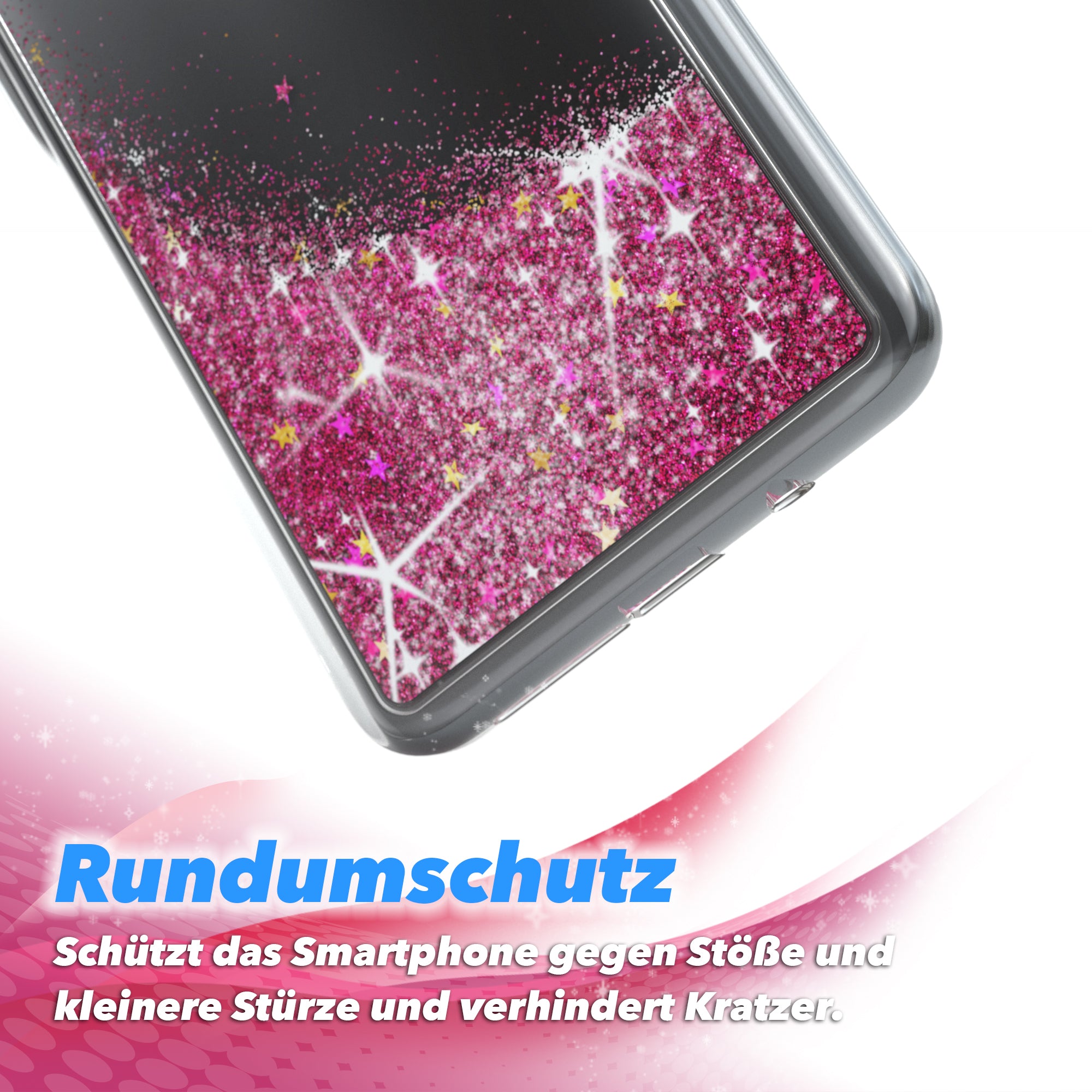 Xiaomi Mi 10T Lite Glitzerhülle