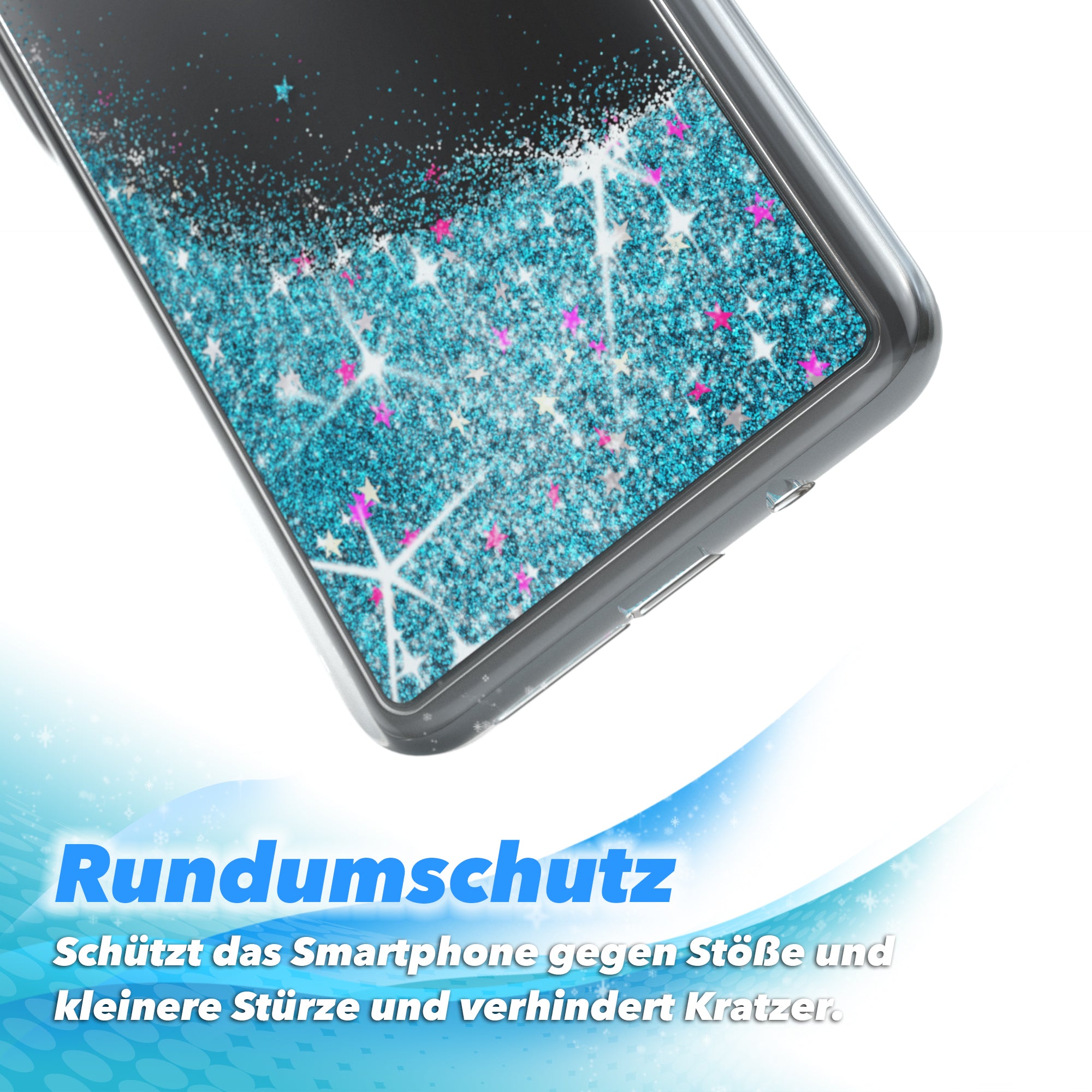 Xiaomi Mi 10T Lite Glitzerhülle