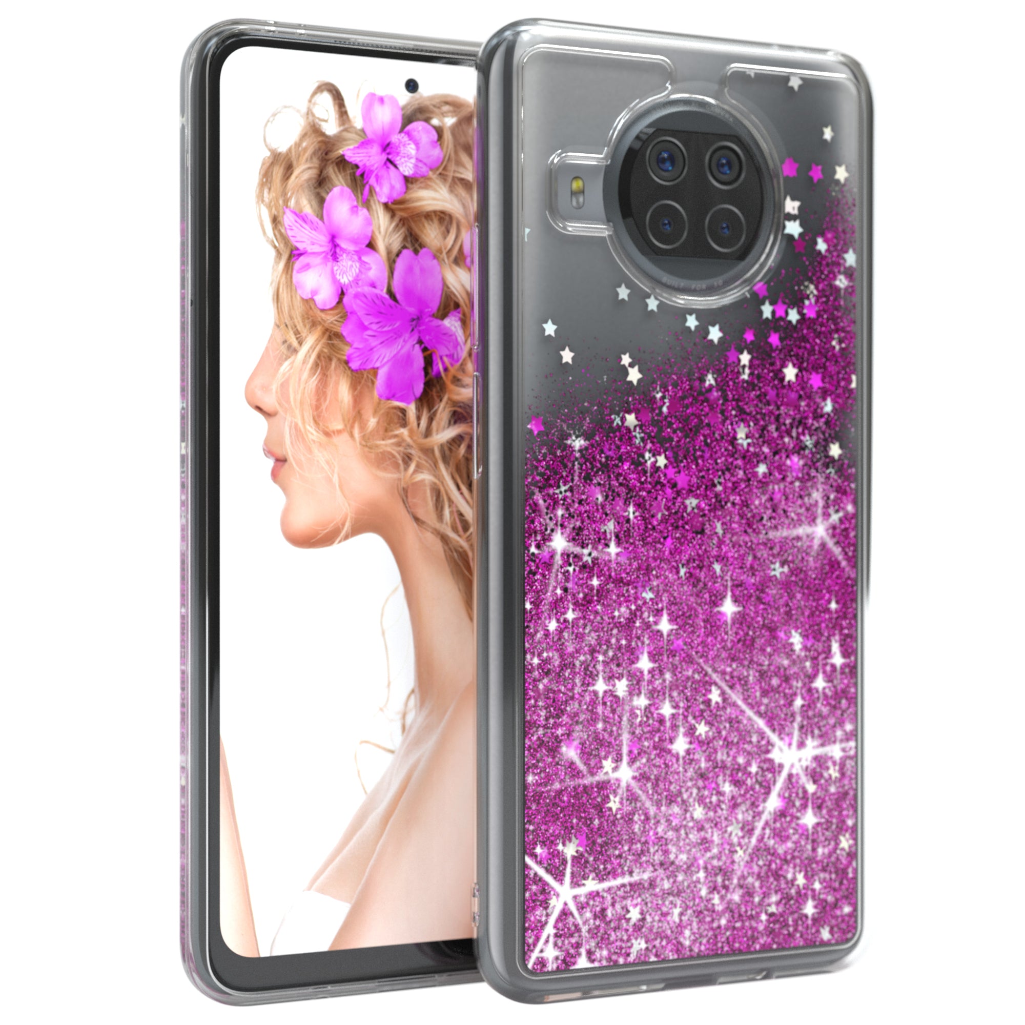 Xiaomi Mi 10T Lite Glitzerhülle