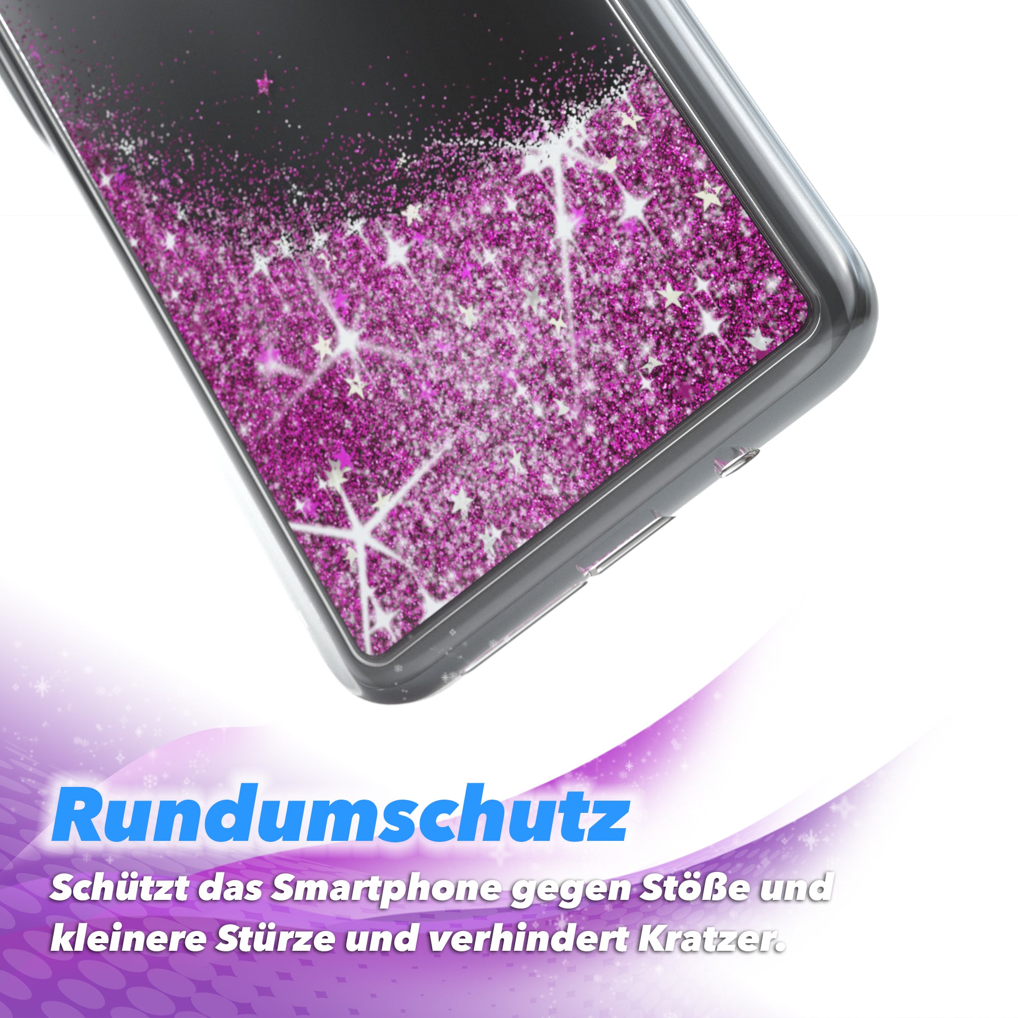Xiaomi Mi 10T Lite Glitzerhülle