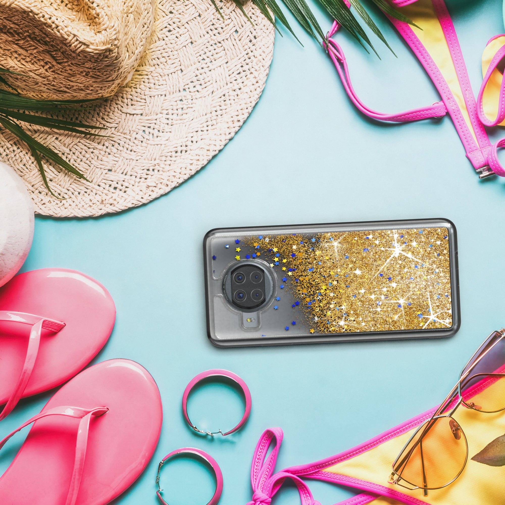 Xiaomi Mi 10T Lite Glitzerhülle