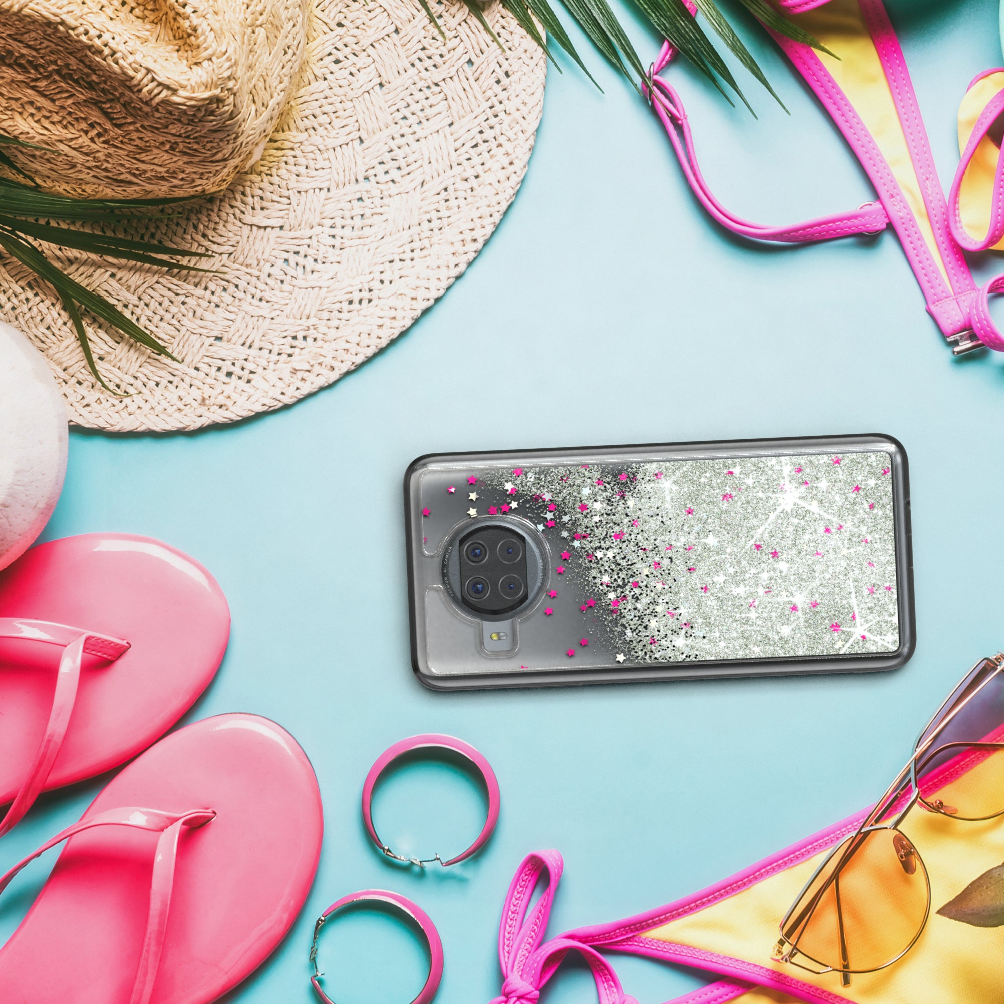 Xiaomi Mi 10T Lite Glitzerhülle