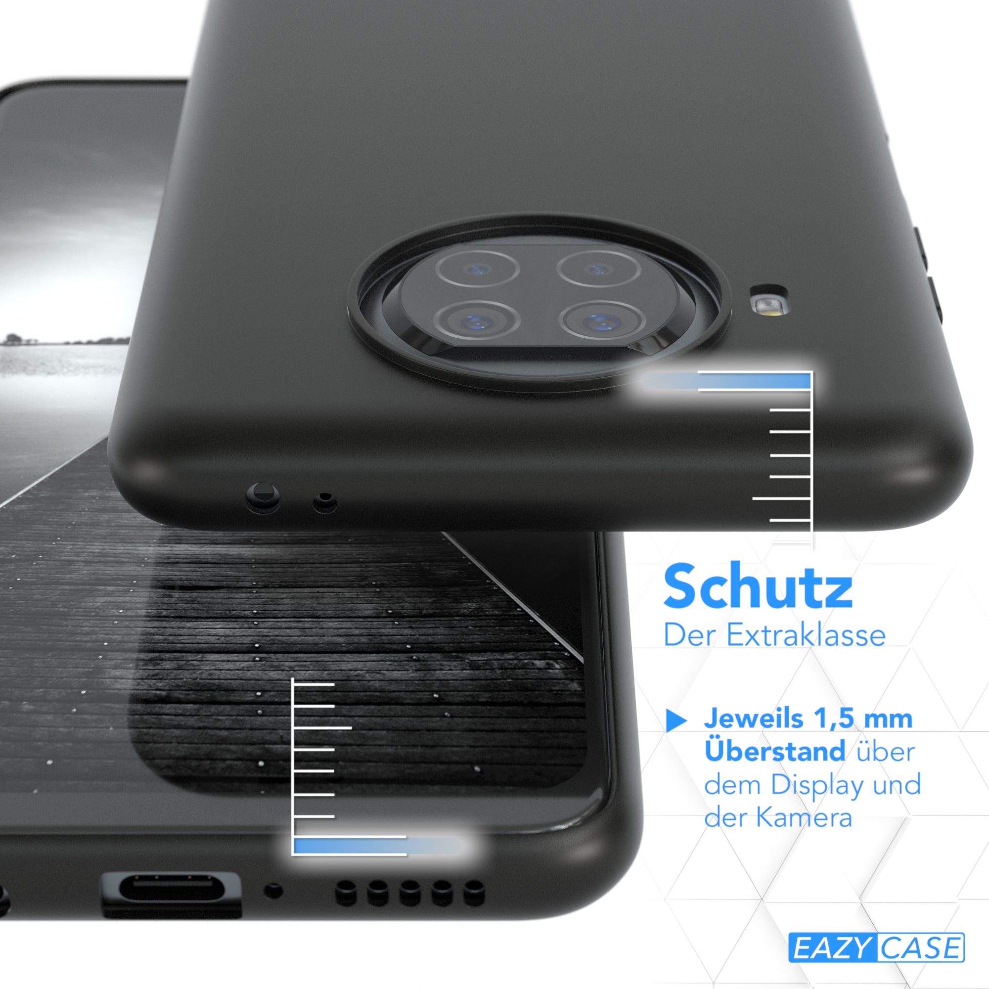 Xiaomi Mi 10T Lite ultradünnes Slimcover aus TPU