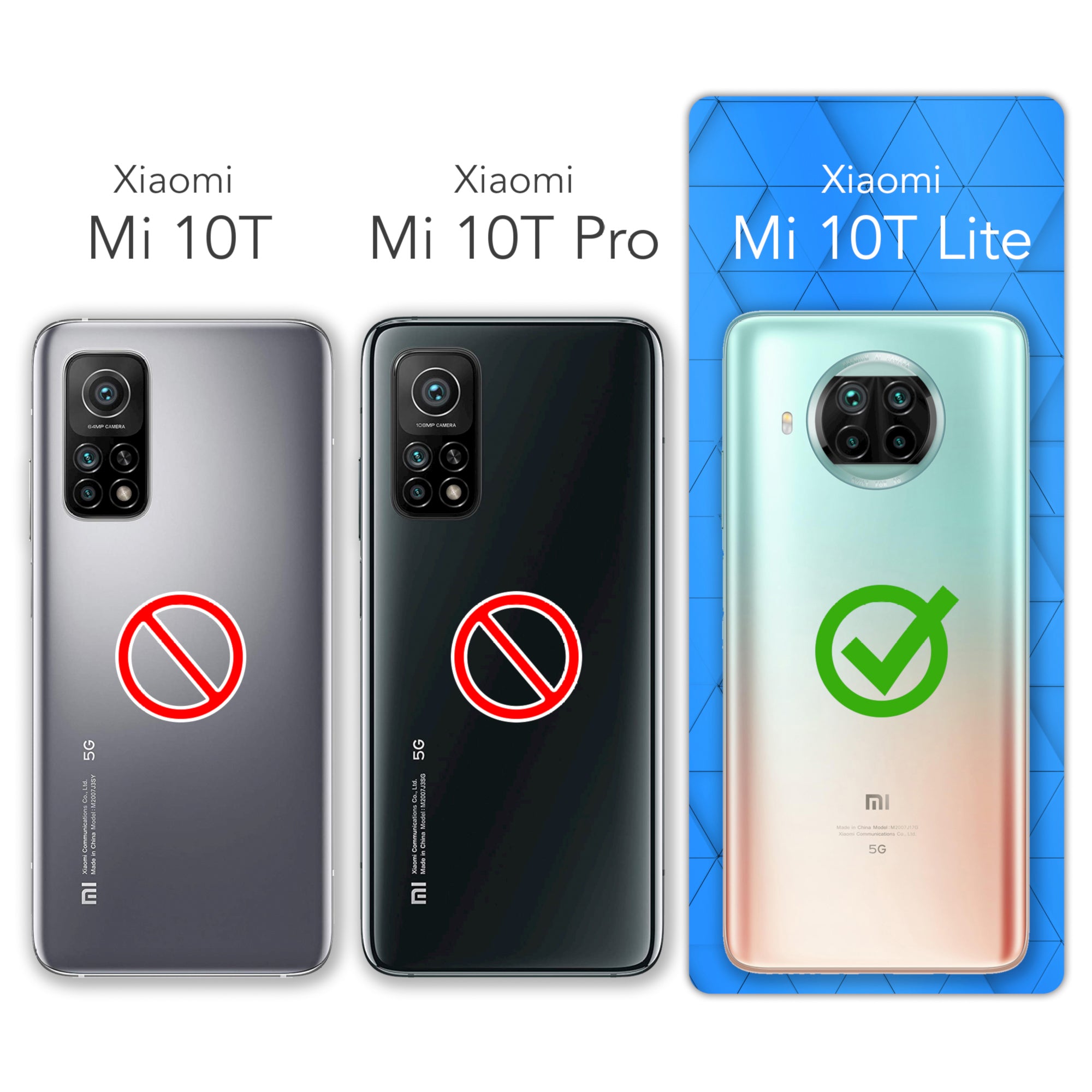 Xiaomi Mi 10T Lite ultradünnes Slimcover aus TPU