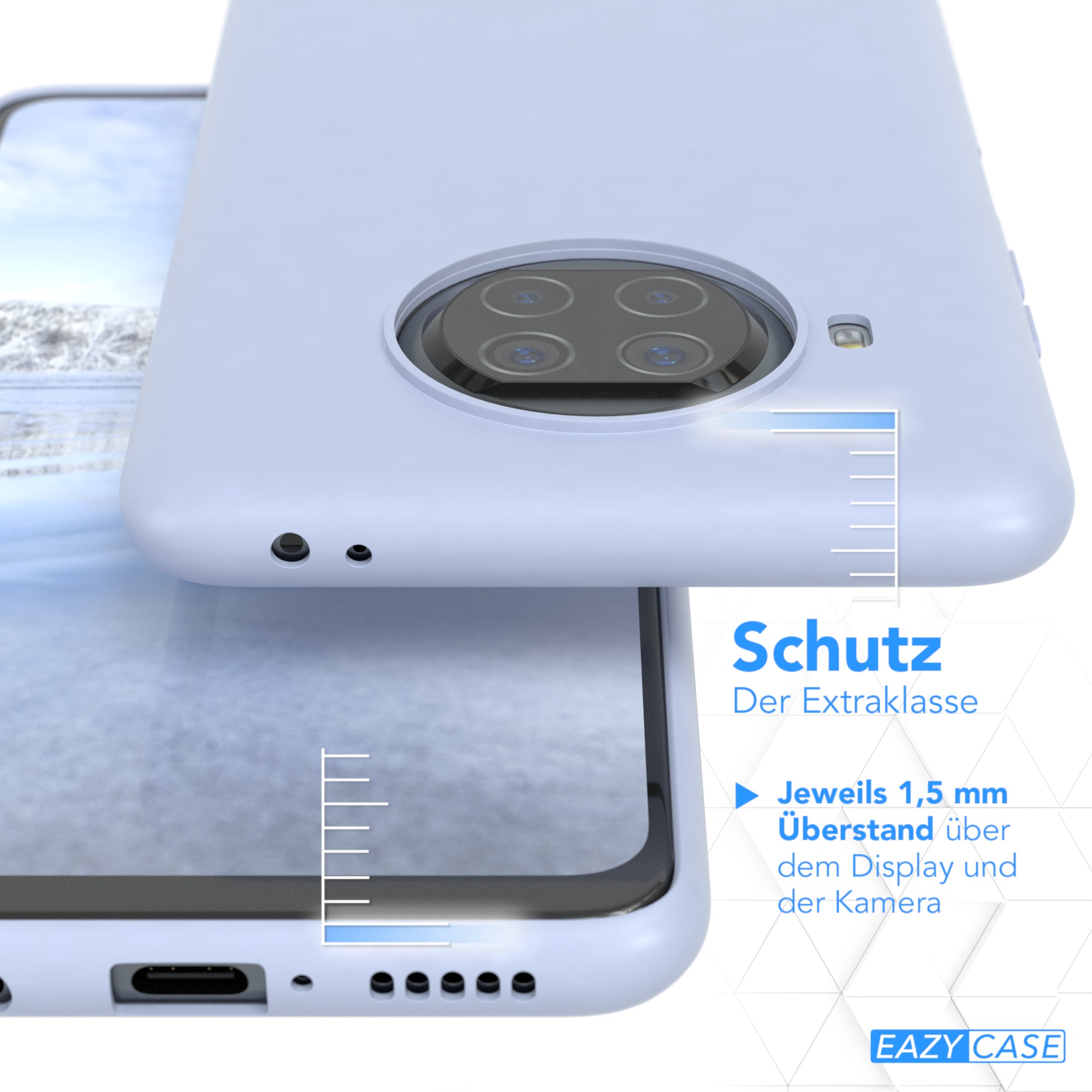 Xiaomi Mi 10T Lite ultradünnes Slimcover aus TPU