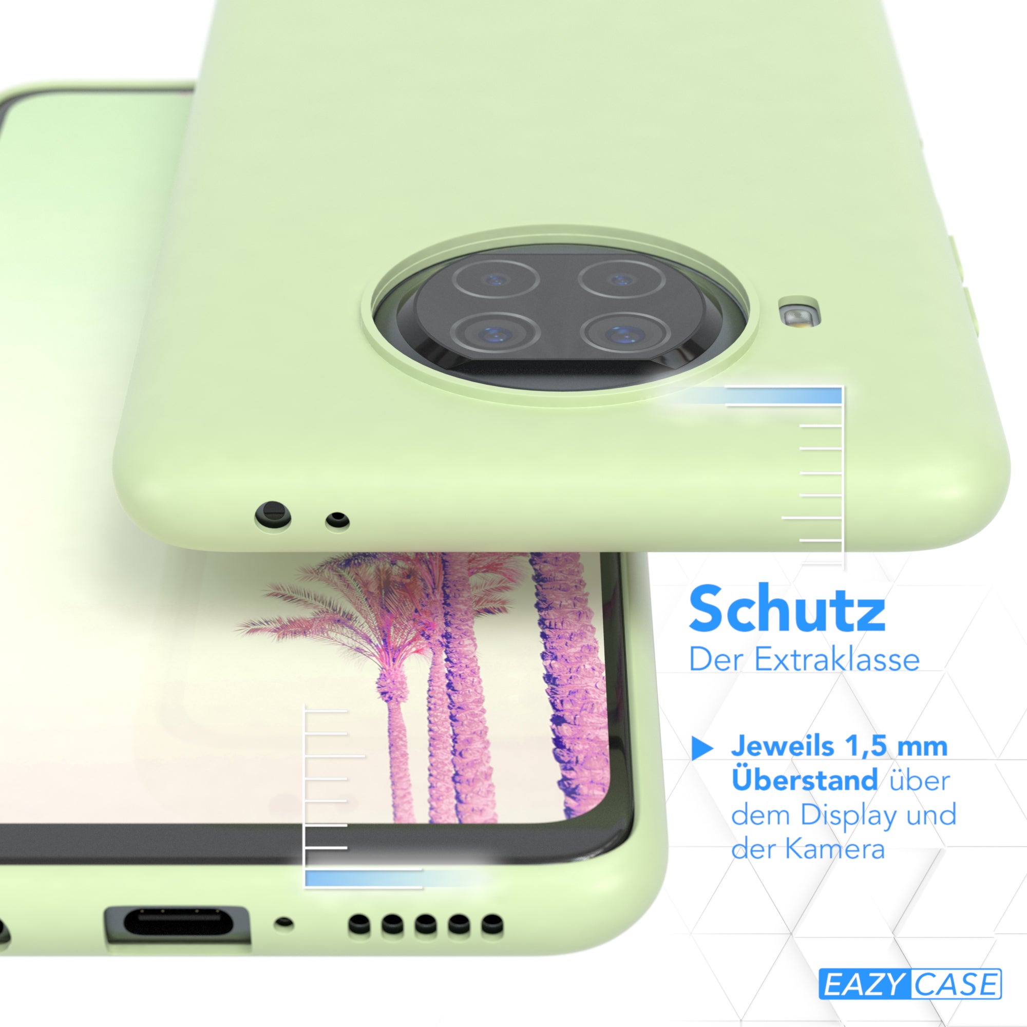 Xiaomi Mi 10T Lite ultradünnes Slimcover aus TPU