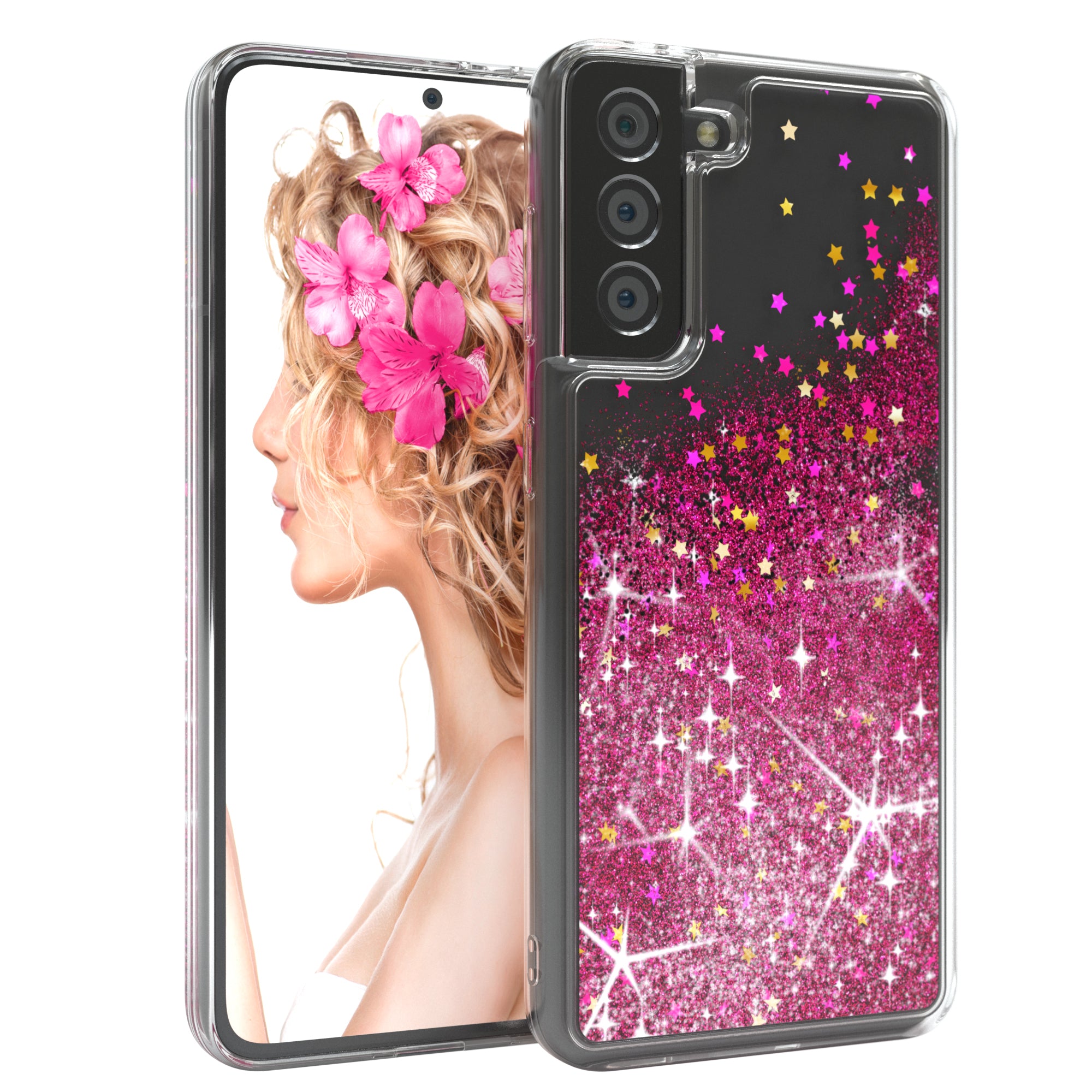 Galaxy S21 5G Glitzerhülle