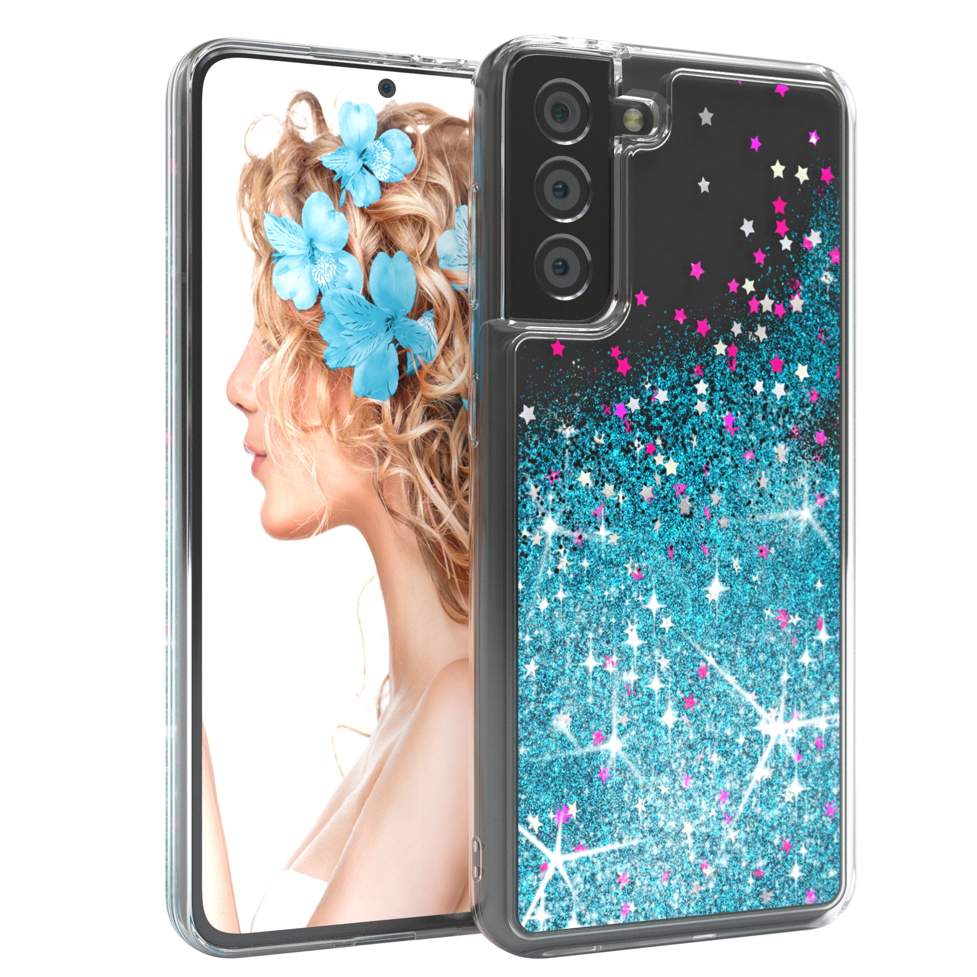 Galaxy S21 5G Glitzerhülle
