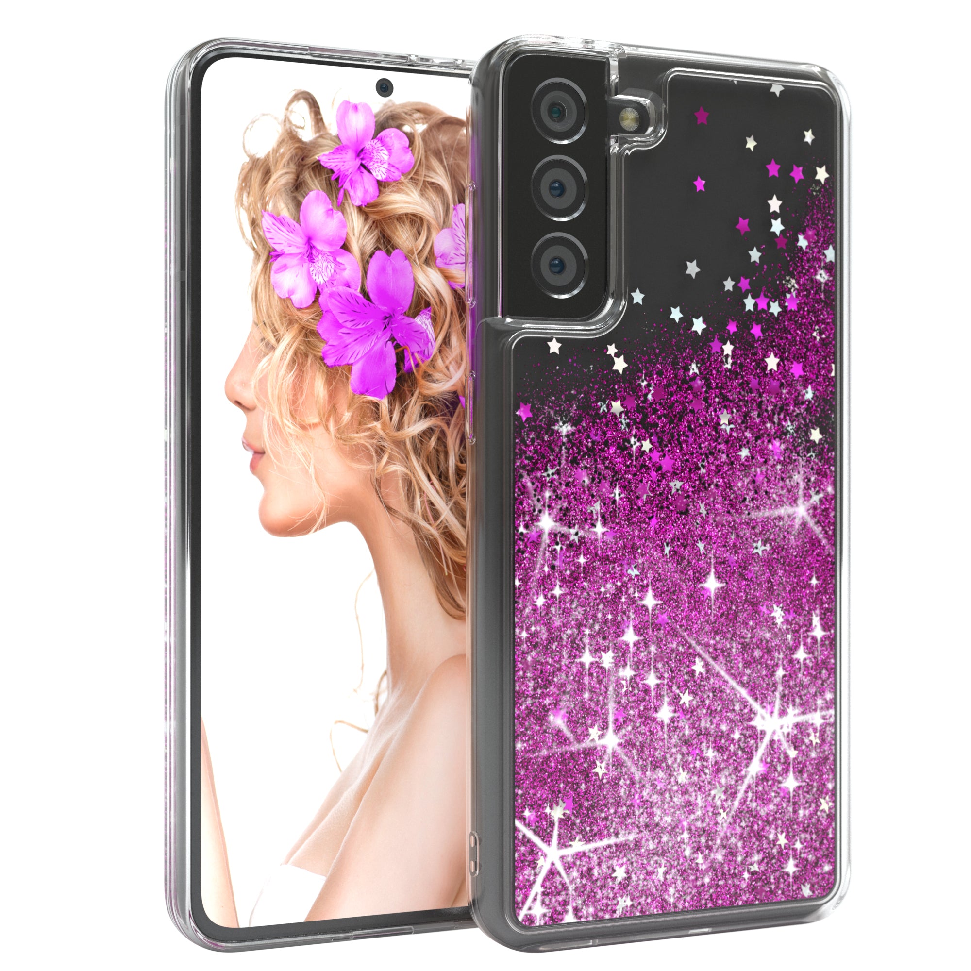 Galaxy S21 5G Glitzerhülle