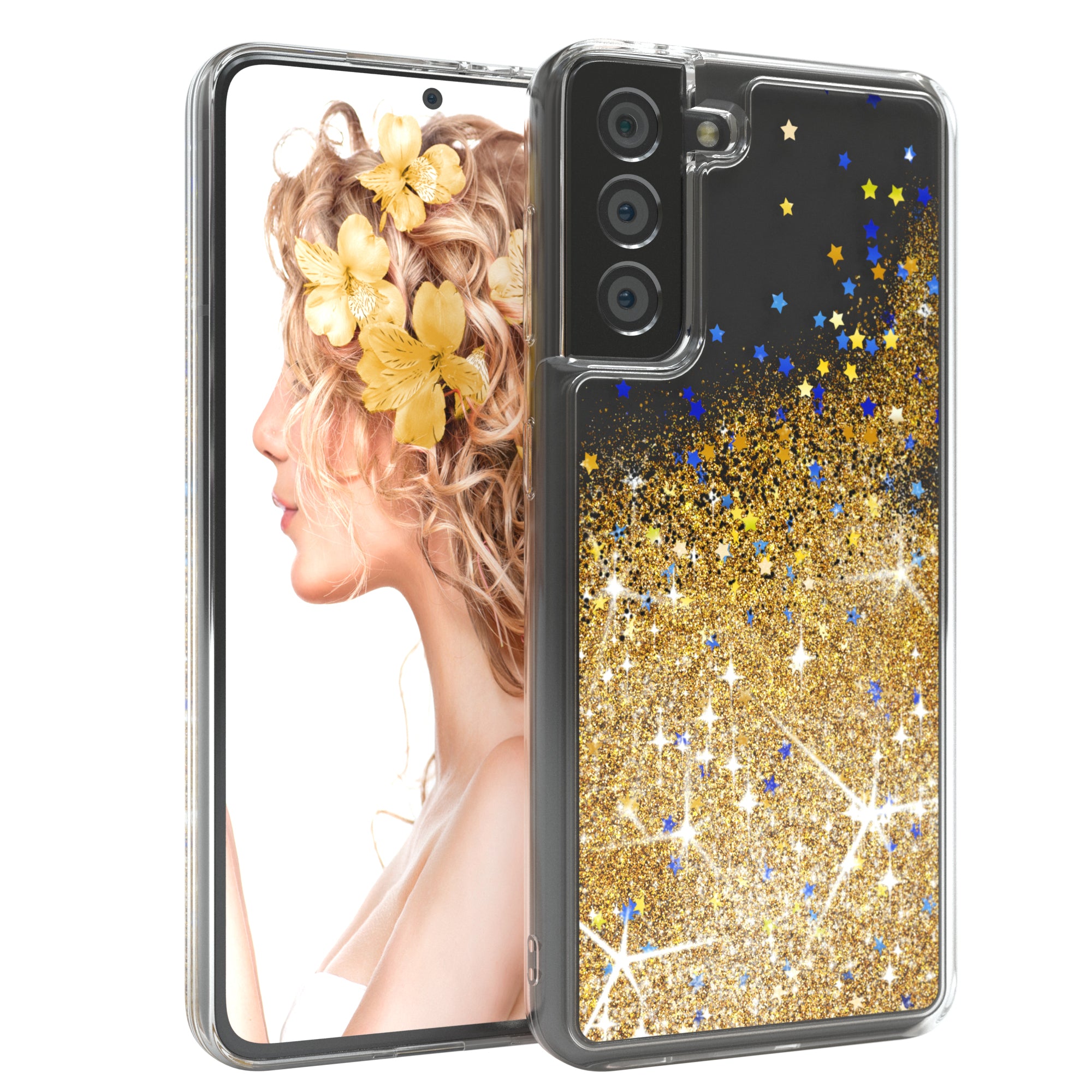 Galaxy S21 5G Glitzerhülle