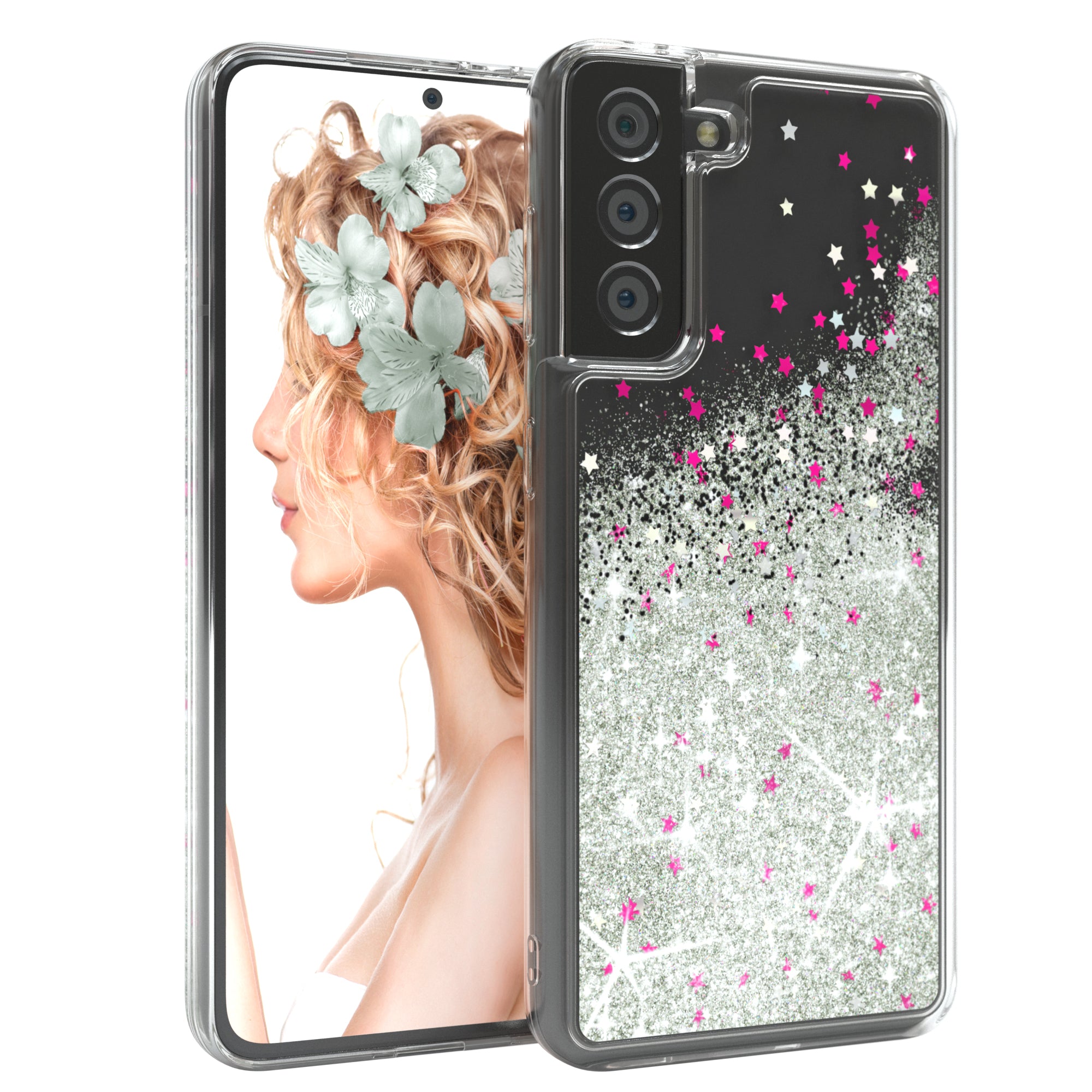 Galaxy S21 5G Glitzerhülle