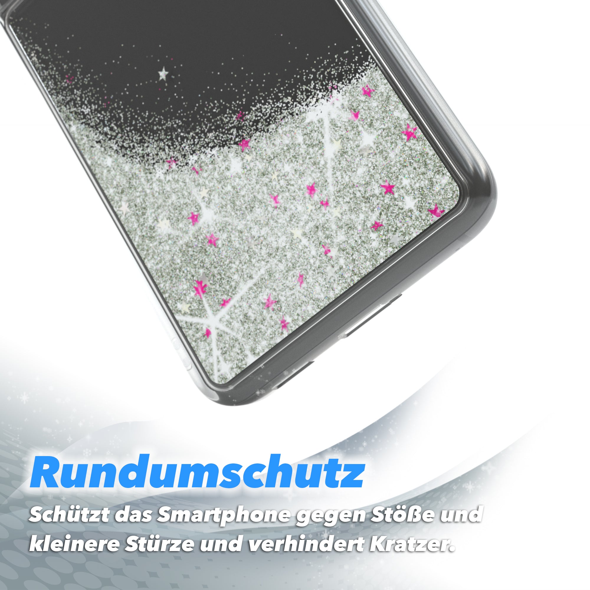 Galaxy S21 5G Glitzerhülle
