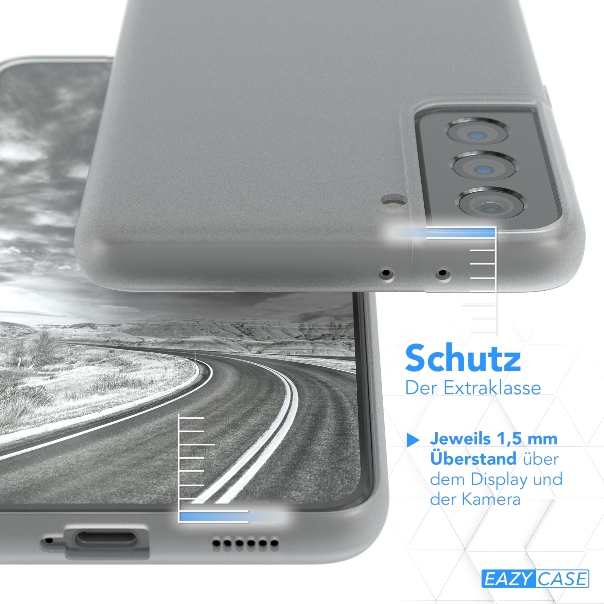 Galaxy S21 Plus 5G ultradünnes Slimcover aus TPU