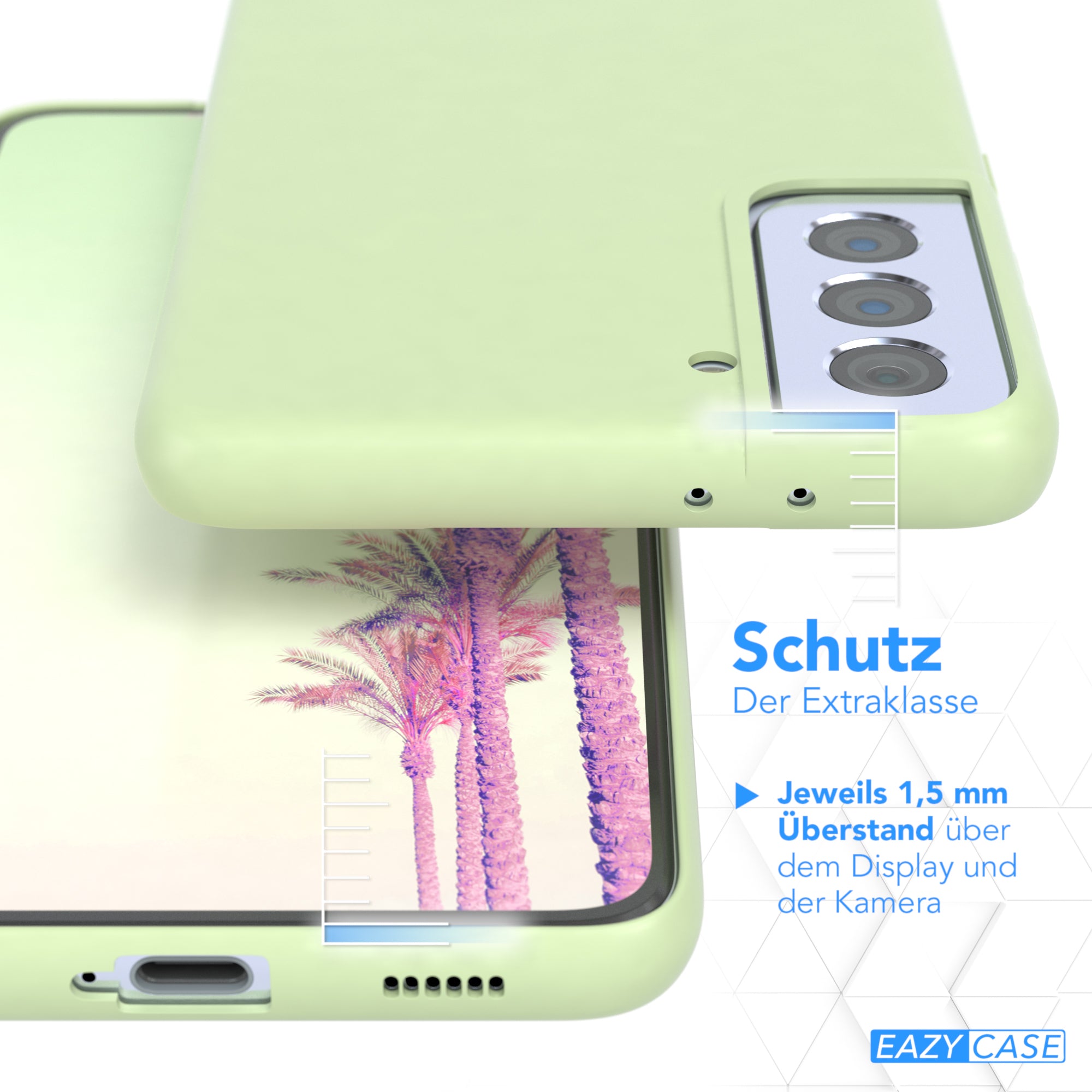 Galaxy S21 Plus 5G ultradünnes Slimcover aus TPU
