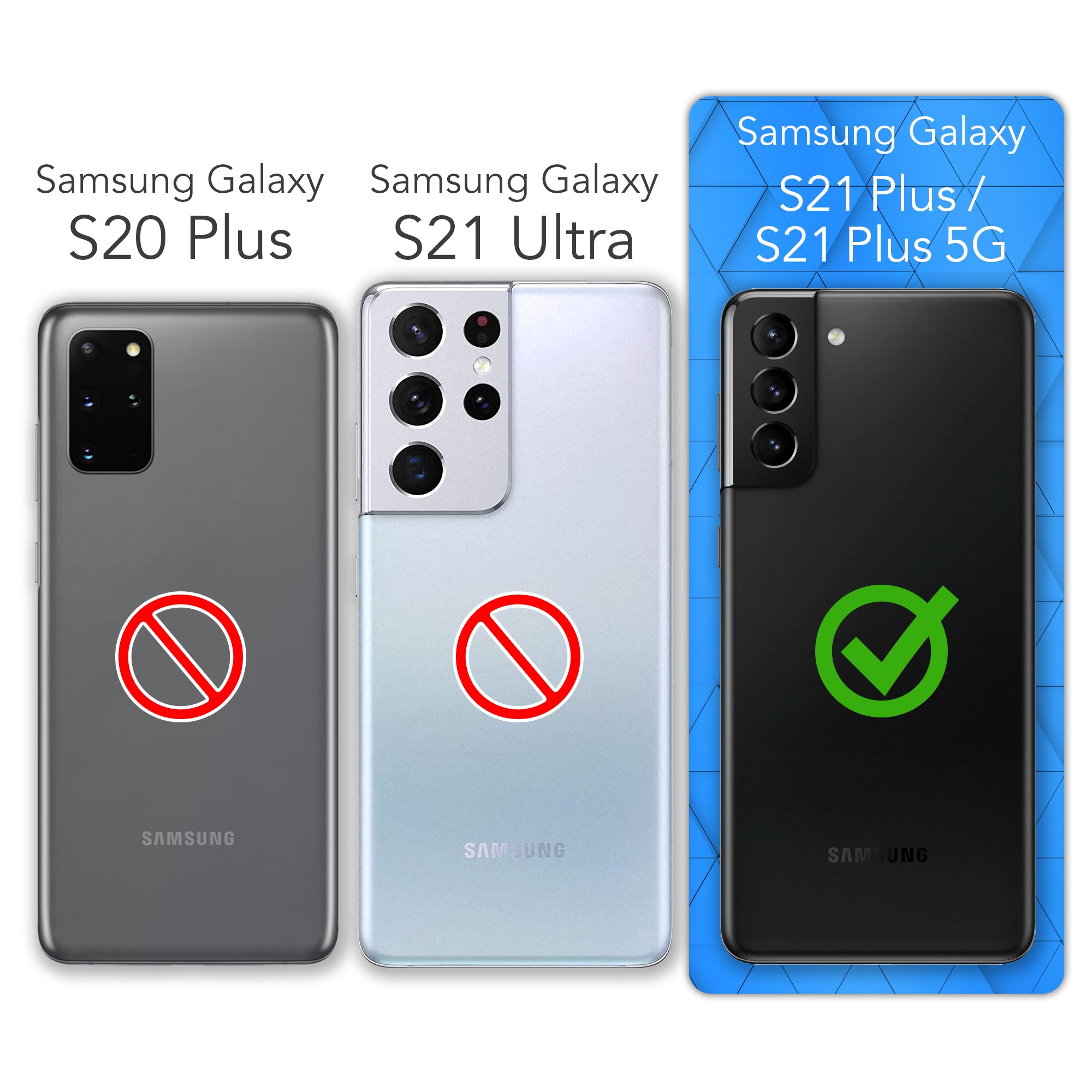 Galaxy S21 Plus 5G ultradünnes Slimcover aus TPU