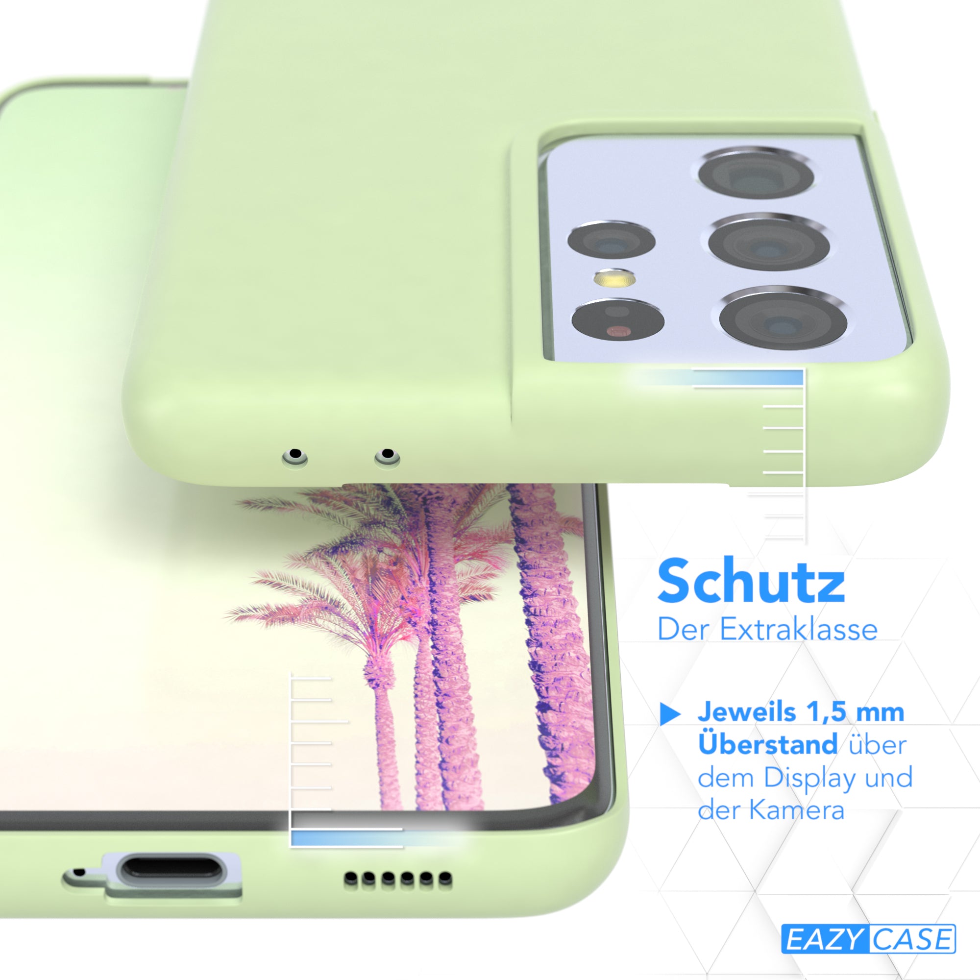 Galaxy S21 Ultra 5G ultradünnes Slimcover aus TPU