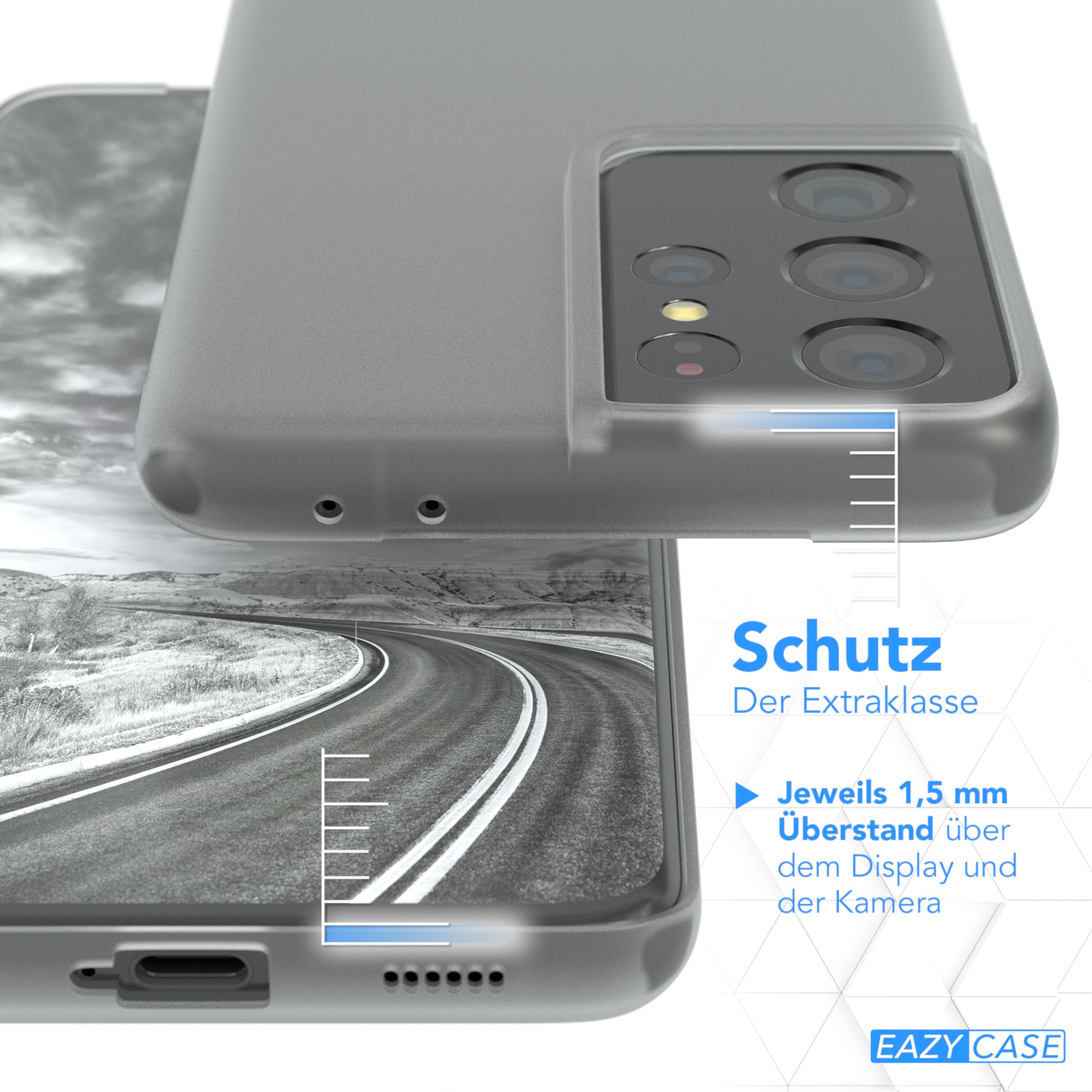 Galaxy S21 Ultra 5G ultradünnes Slimcover aus TPU
