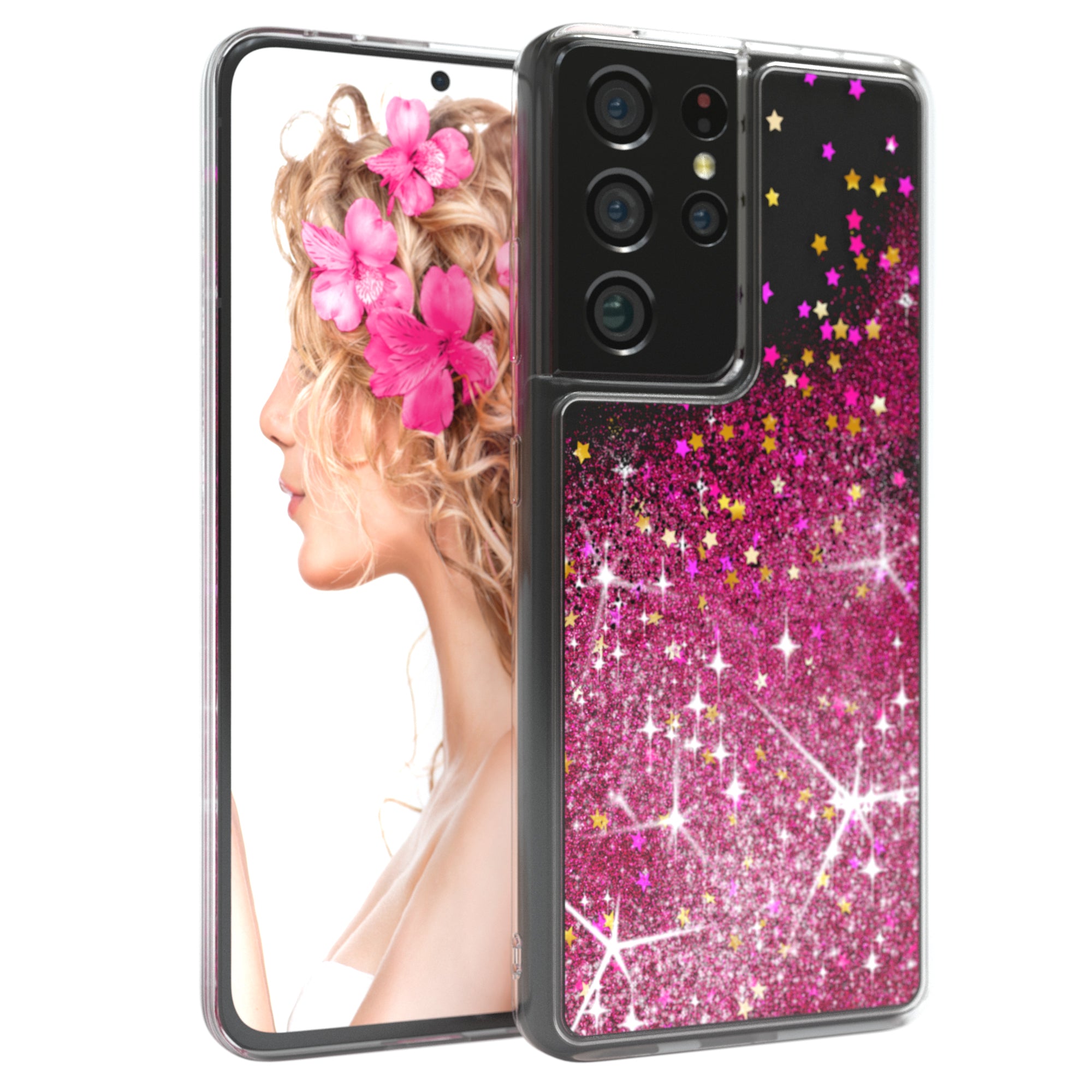 Galaxy S21 Ultra 5G Glitzerhülle