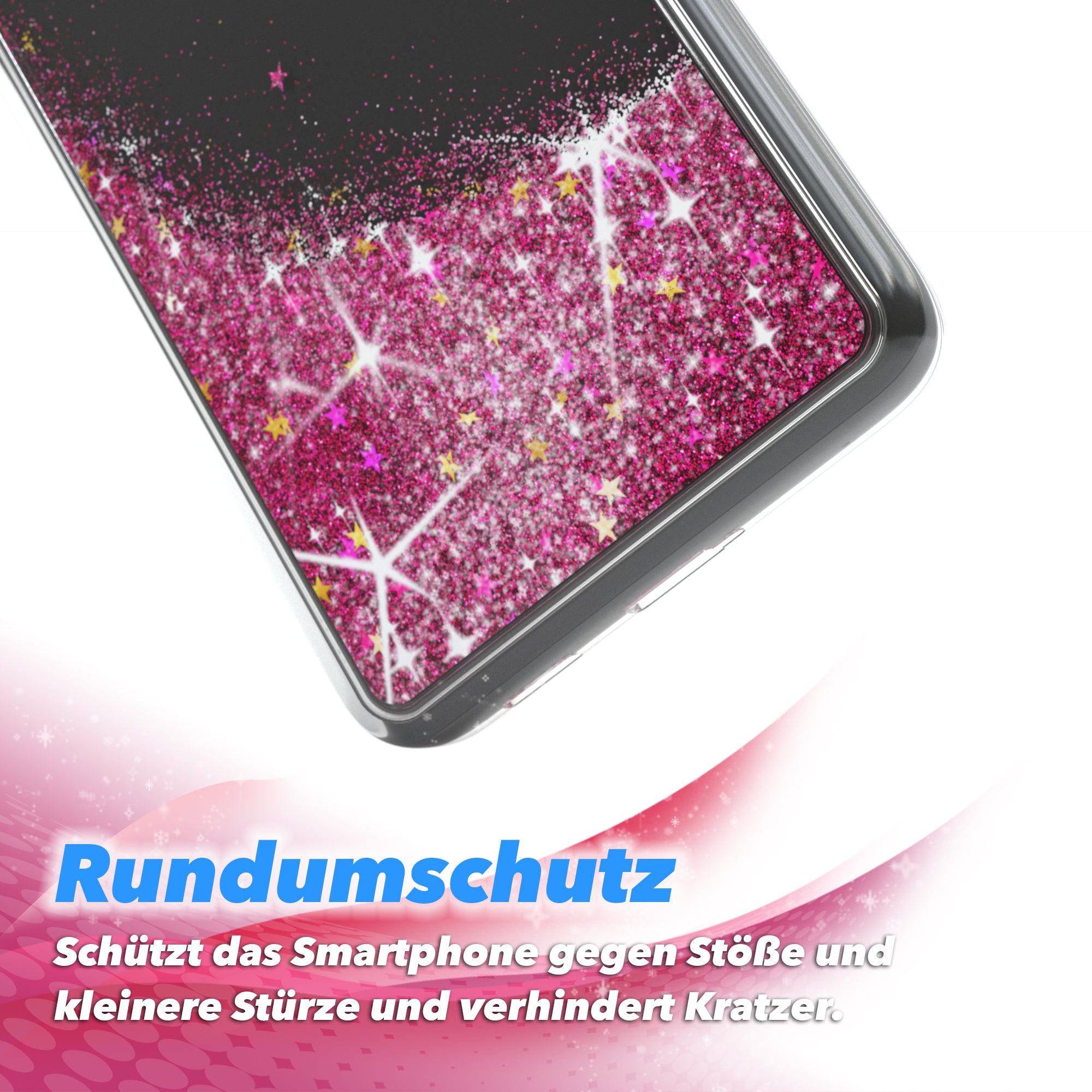 Galaxy S21 Ultra 5G Glitzerhülle