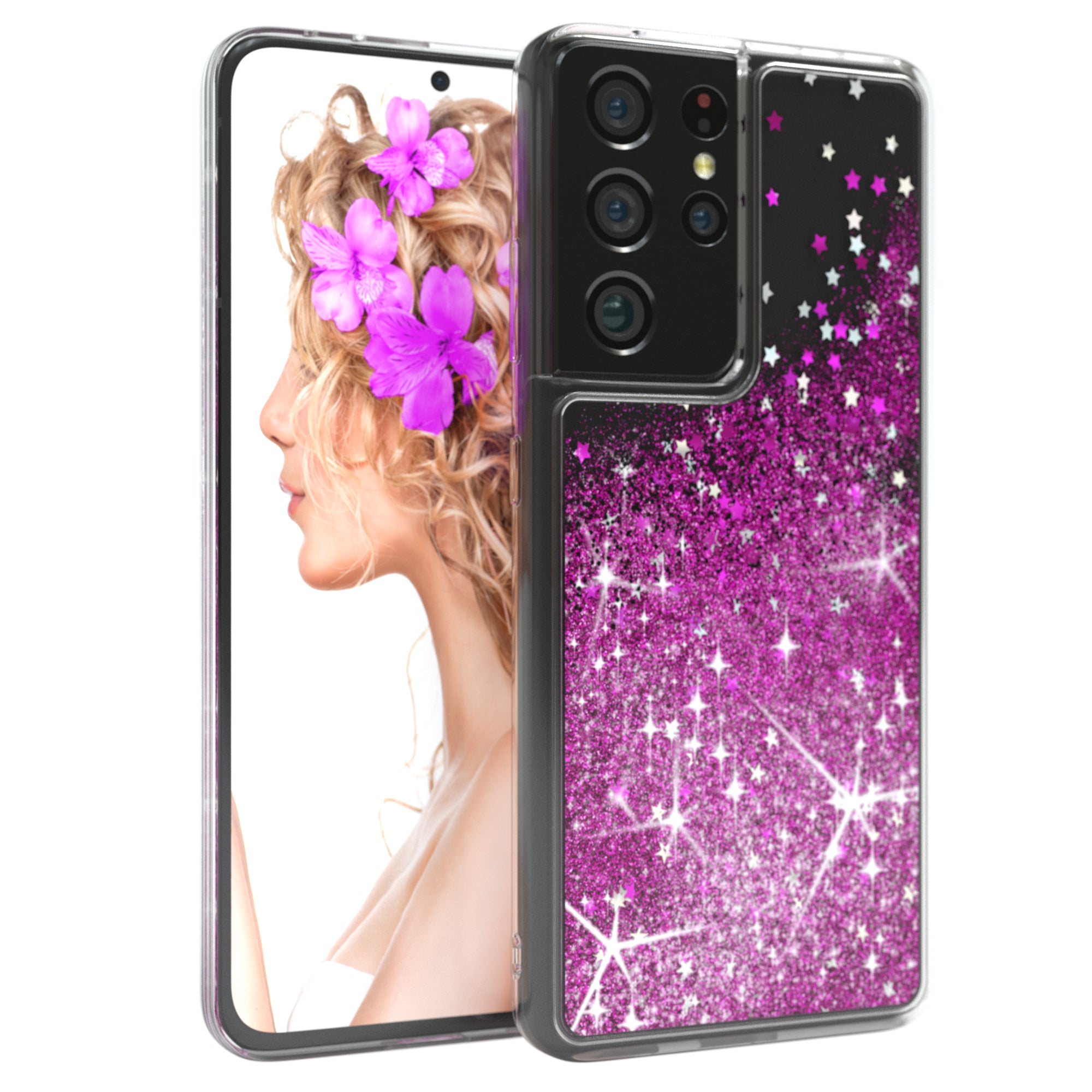 Galaxy S21 Ultra 5G Glitzerhülle