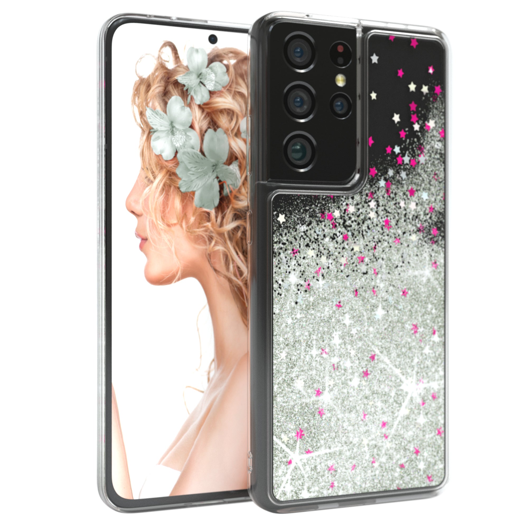 Galaxy S21 Ultra 5G Glitzerhülle