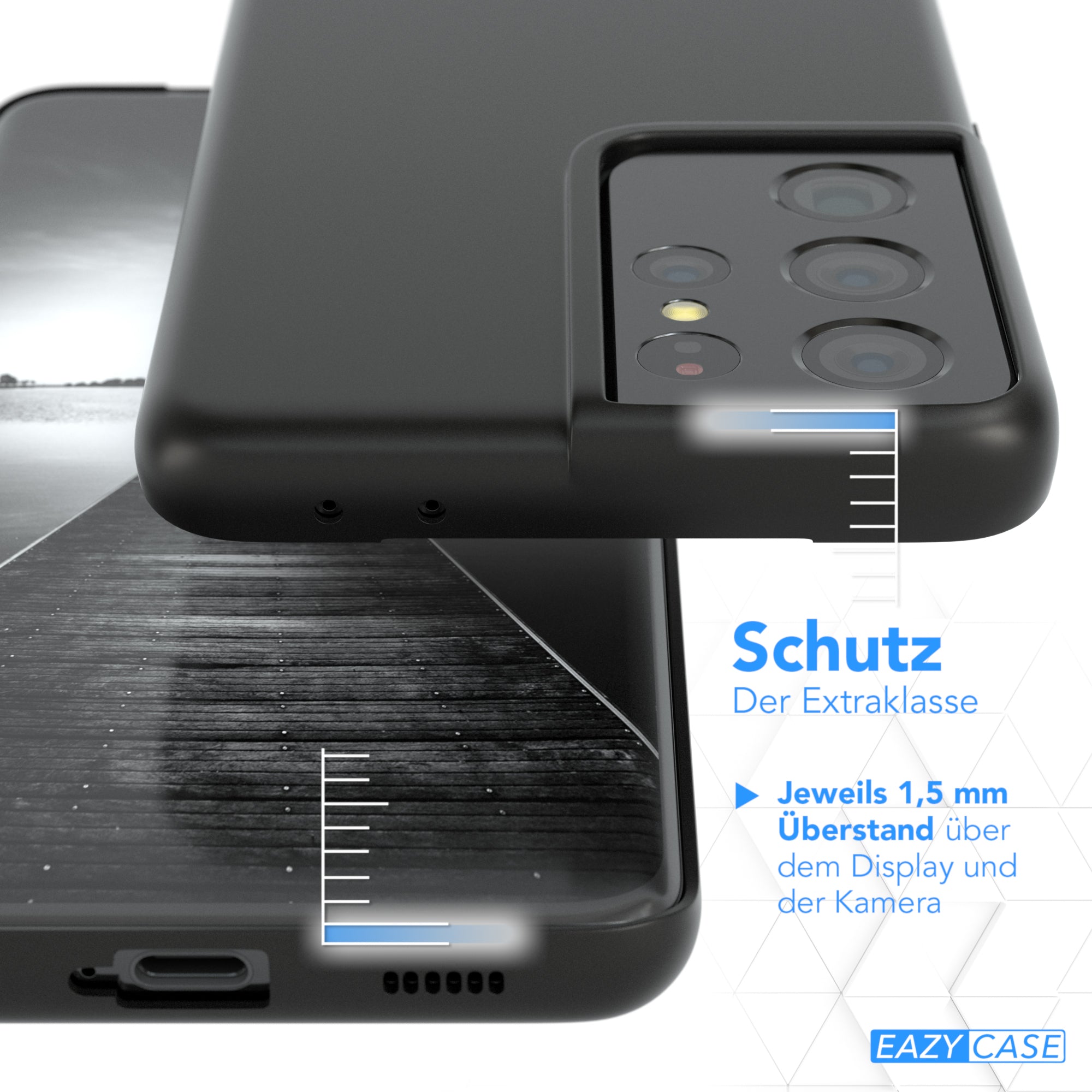 Galaxy S21 Ultra 5G ultradünnes Slimcover aus TPU