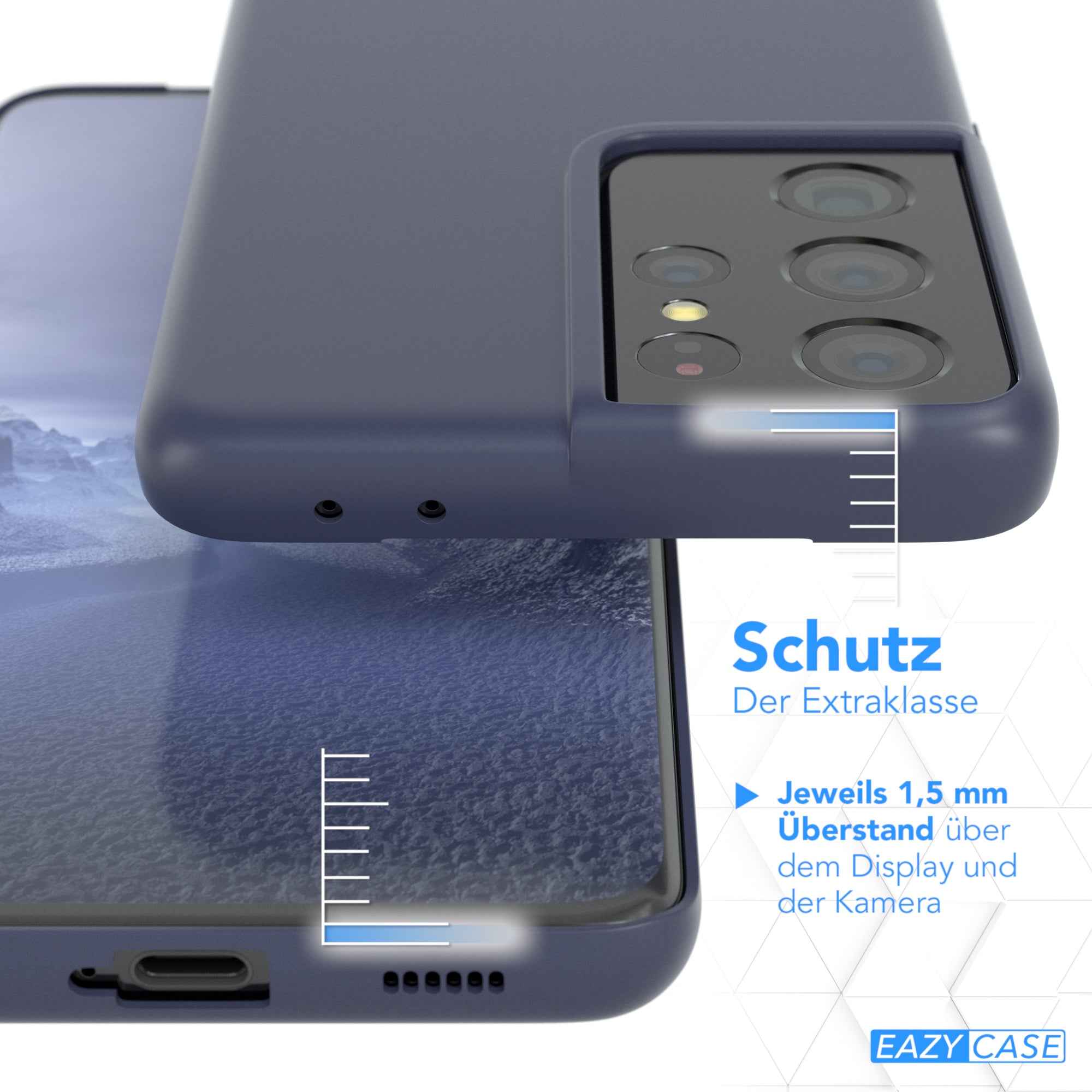 Galaxy S21 Ultra 5G ultradünnes Slimcover aus TPU