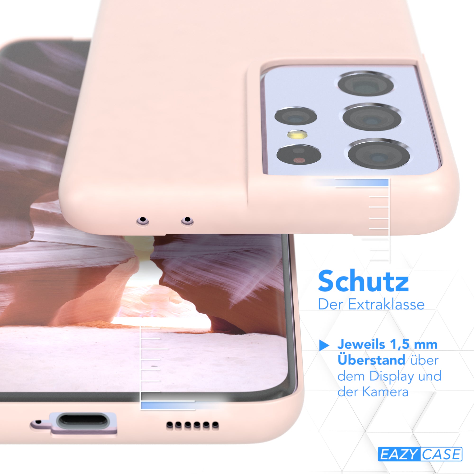 Galaxy S21 Ultra 5G ultradünnes Slimcover aus TPU