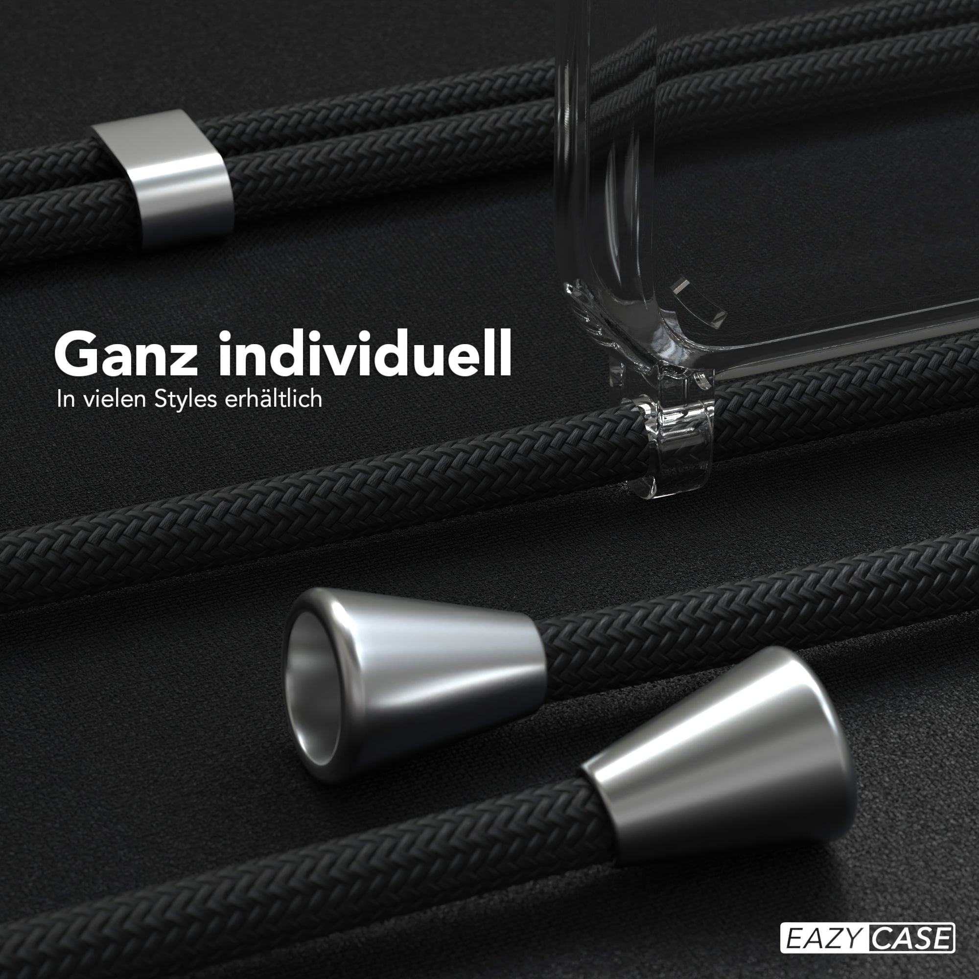 Galaxy S21 Ultra 5G transparente Hülle + Kordel