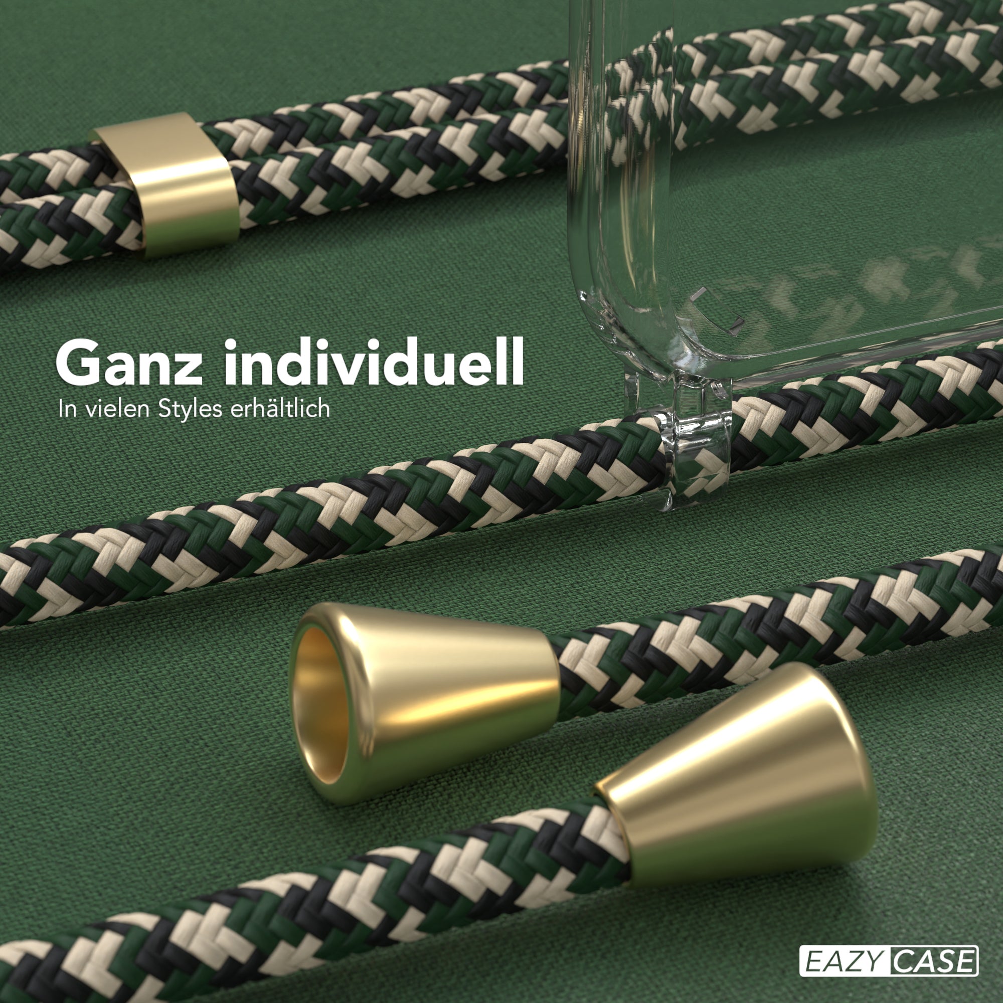 Galaxy S21 Ultra 5G transparente Hülle + Kordel