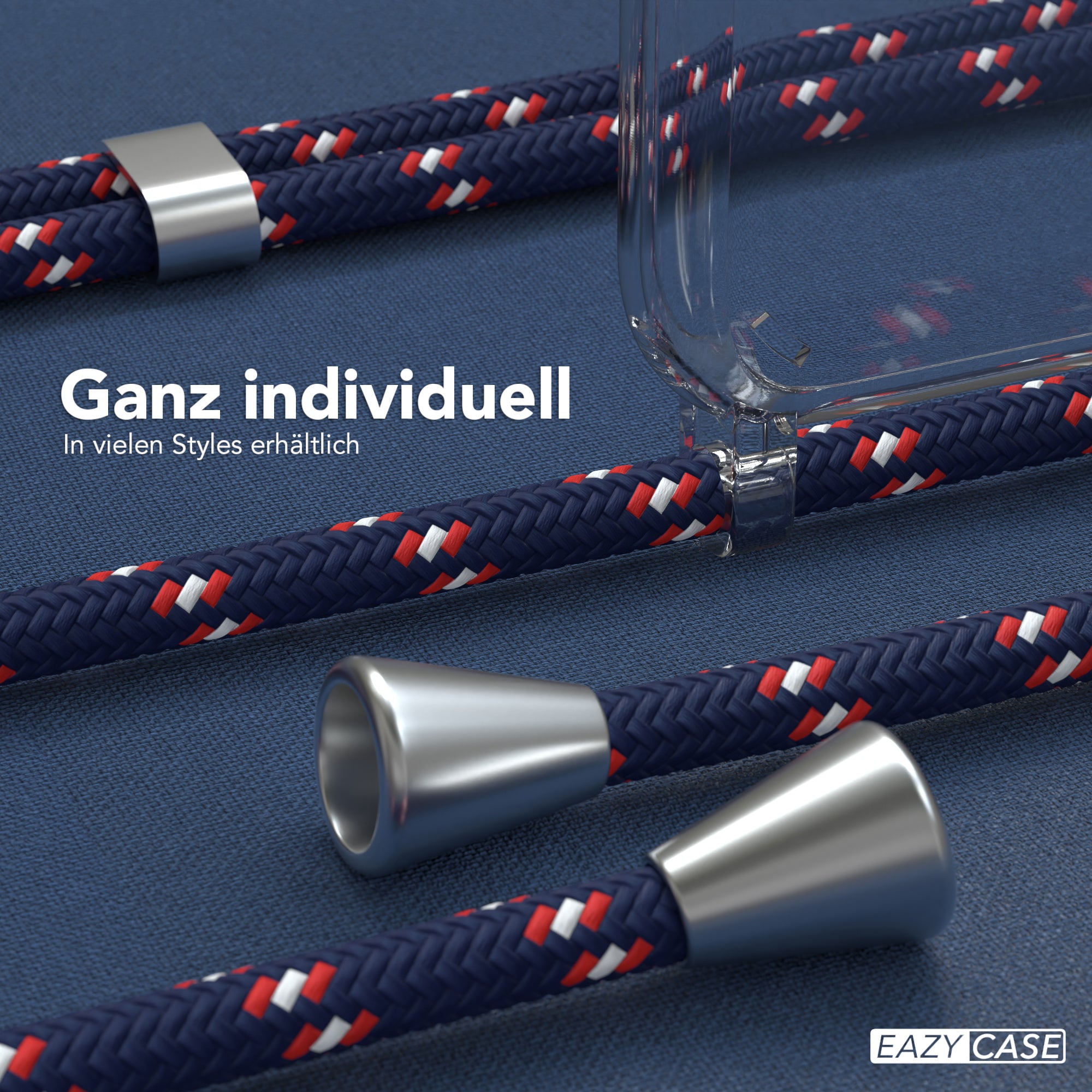 Galaxy S21 Ultra 5G transparente Hülle + Kordel