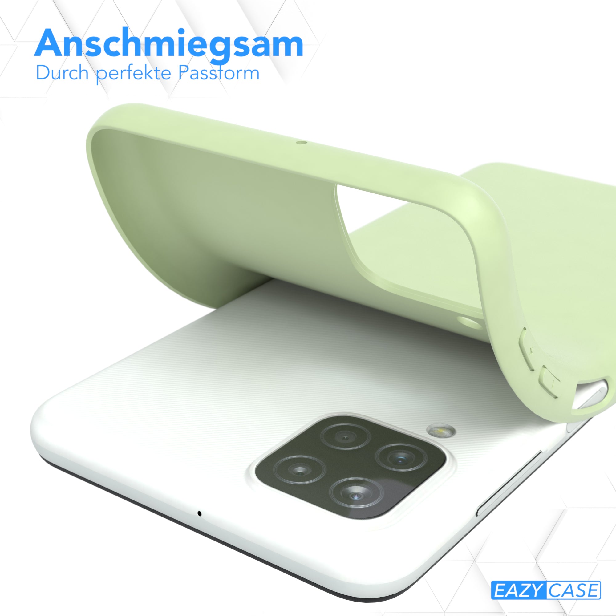 Galaxy A12 ultradünnes Slimcover aus TPU