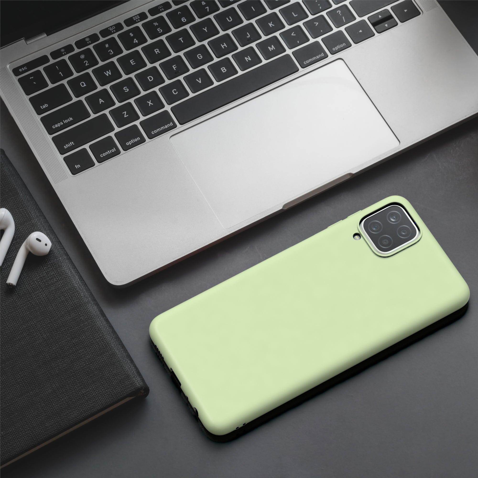 Galaxy A12 ultradünnes Slimcover aus TPU