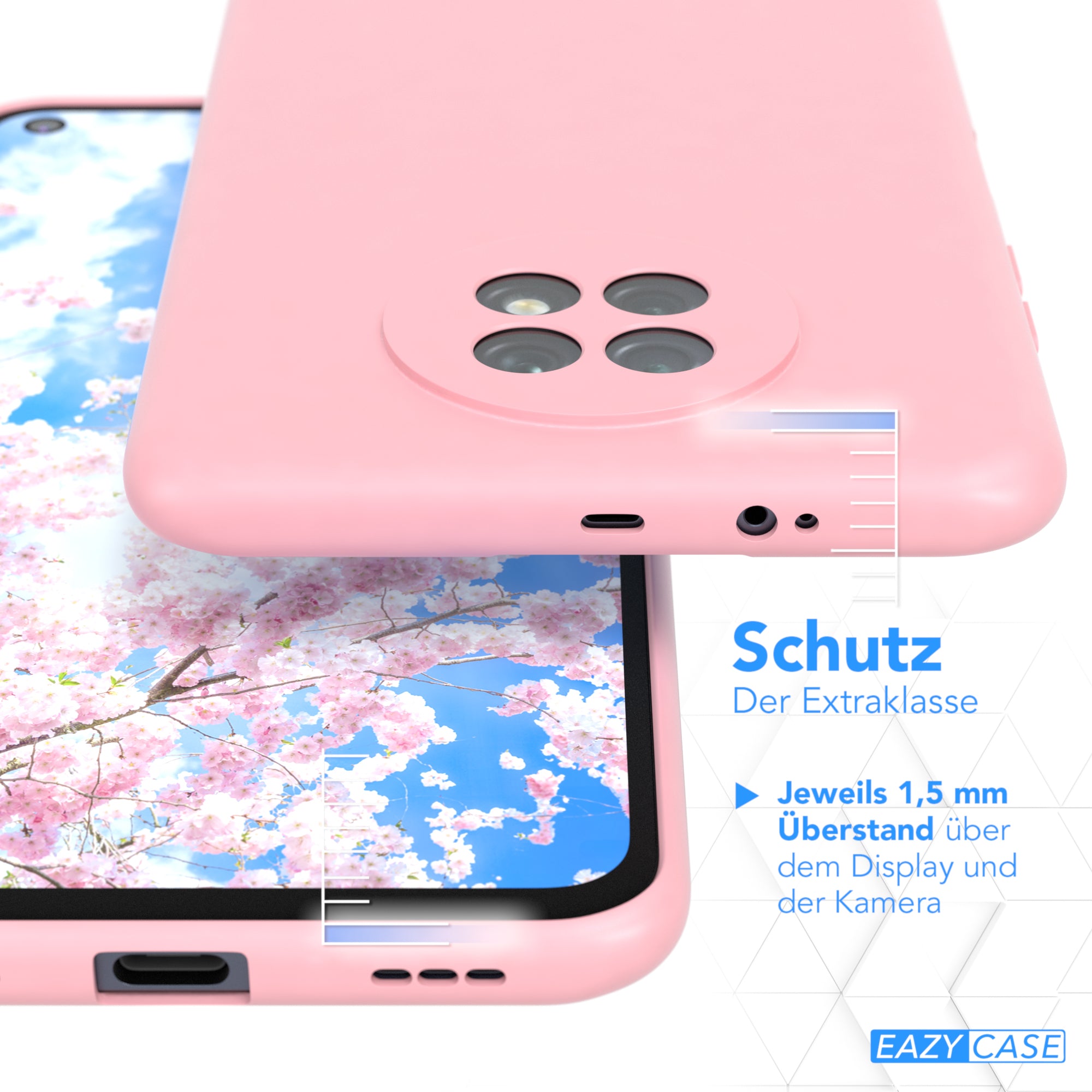 Xiaomi Redmi Note 9T ultradünnes Slimcover aus TPU