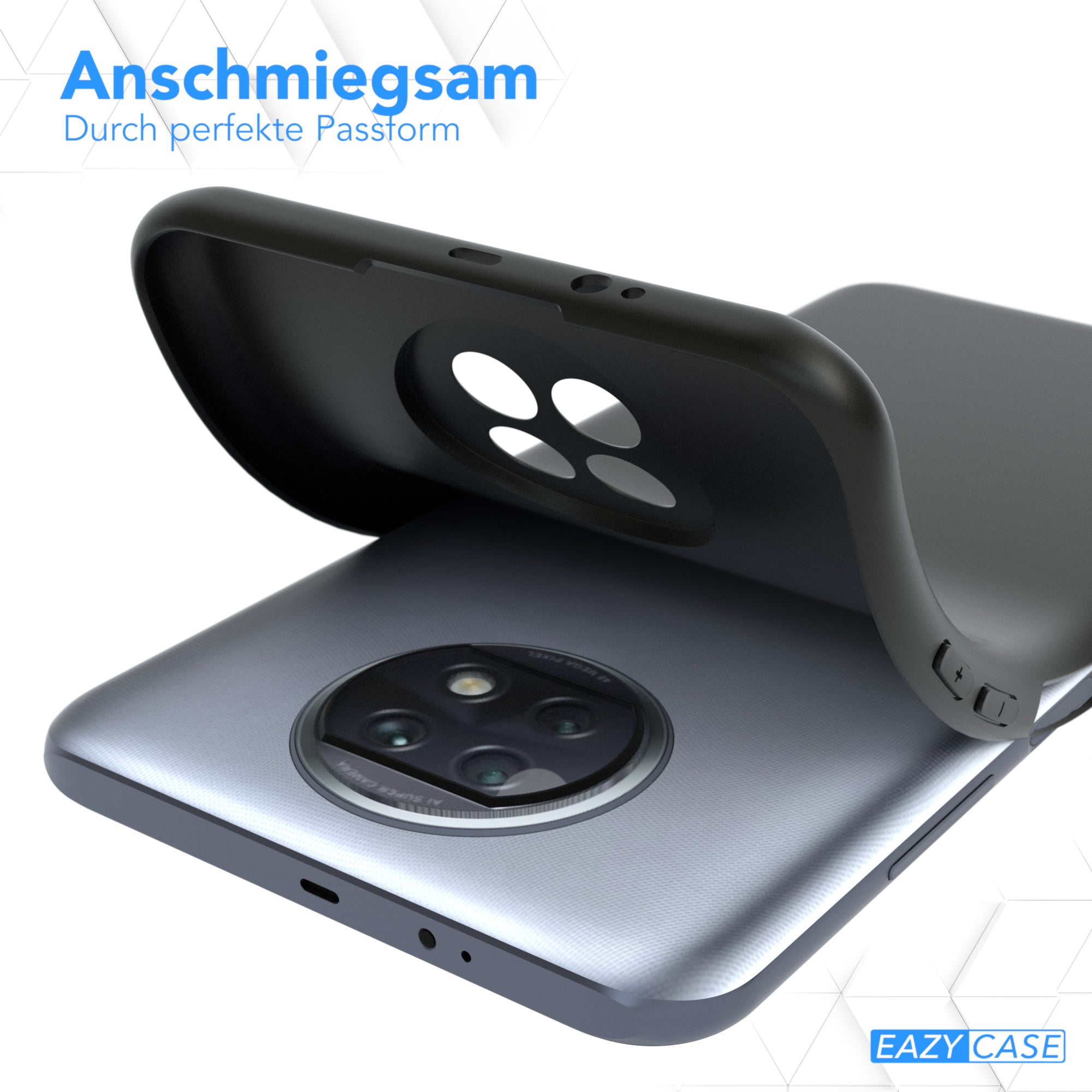 Xiaomi Redmi Note 9T ultradünnes Slimcover aus TPU