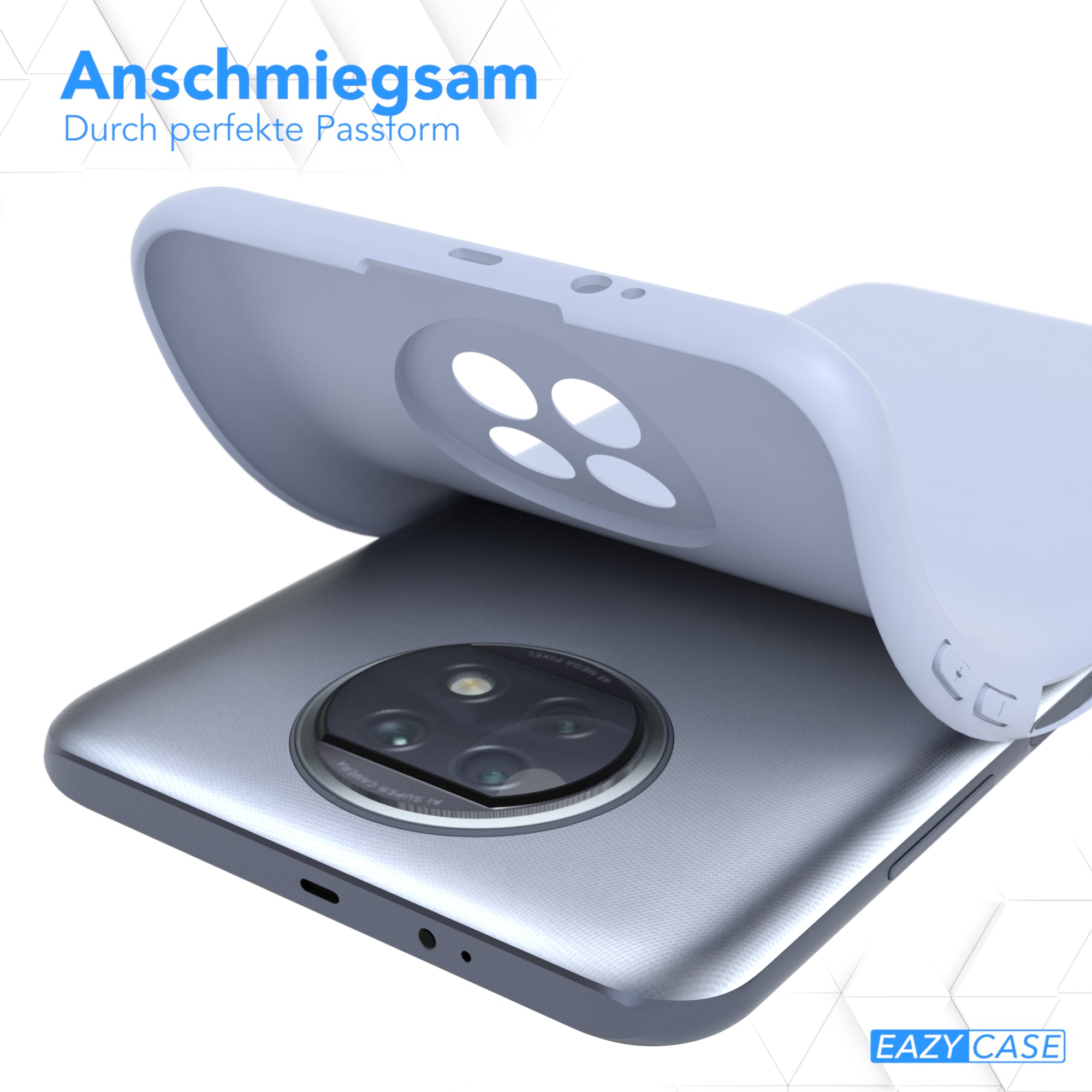 Xiaomi Redmi Note 9T ultradünnes Slimcover aus TPU