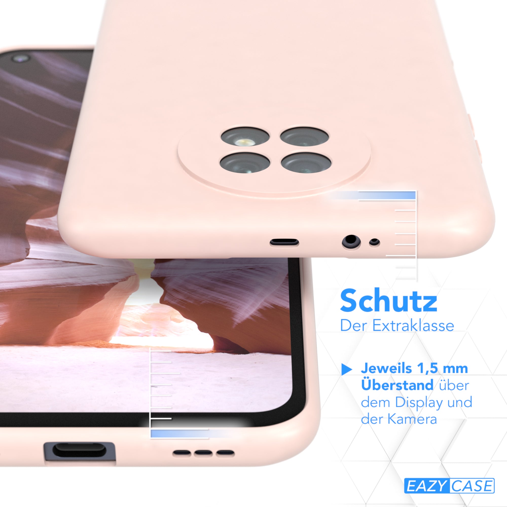 Xiaomi Redmi Note 9T ultradünnes Slimcover aus TPU