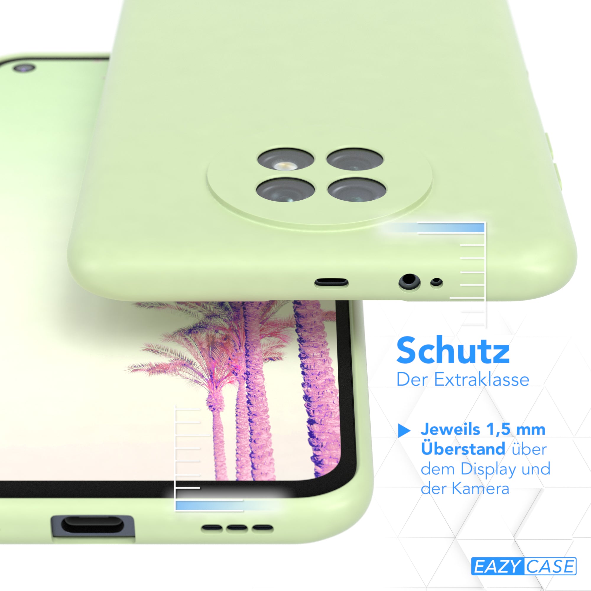 Xiaomi Redmi Note 9T ultradünnes Slimcover aus TPU