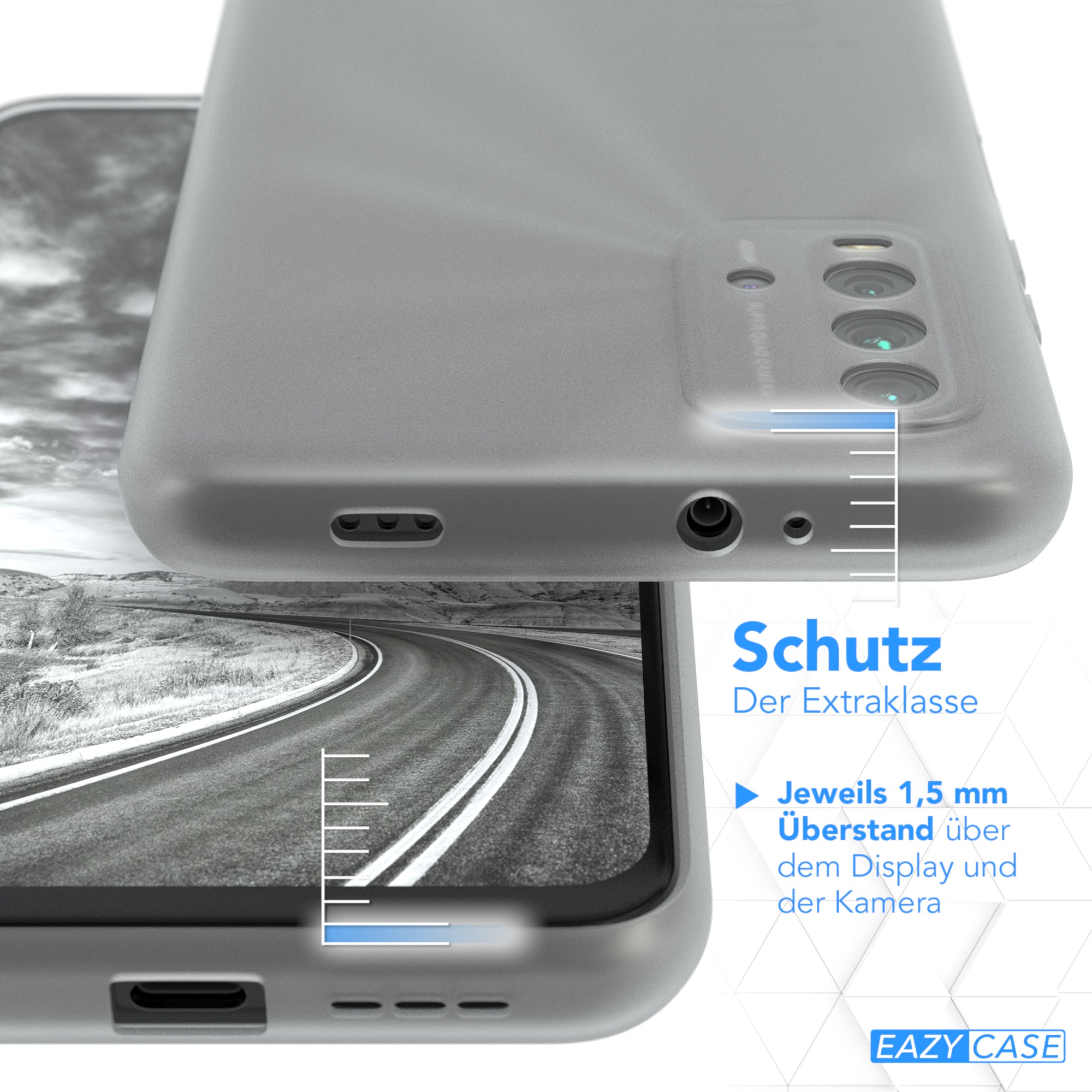 Xiaomi Redmi 9T ultradünnes Slimcover aus TPU