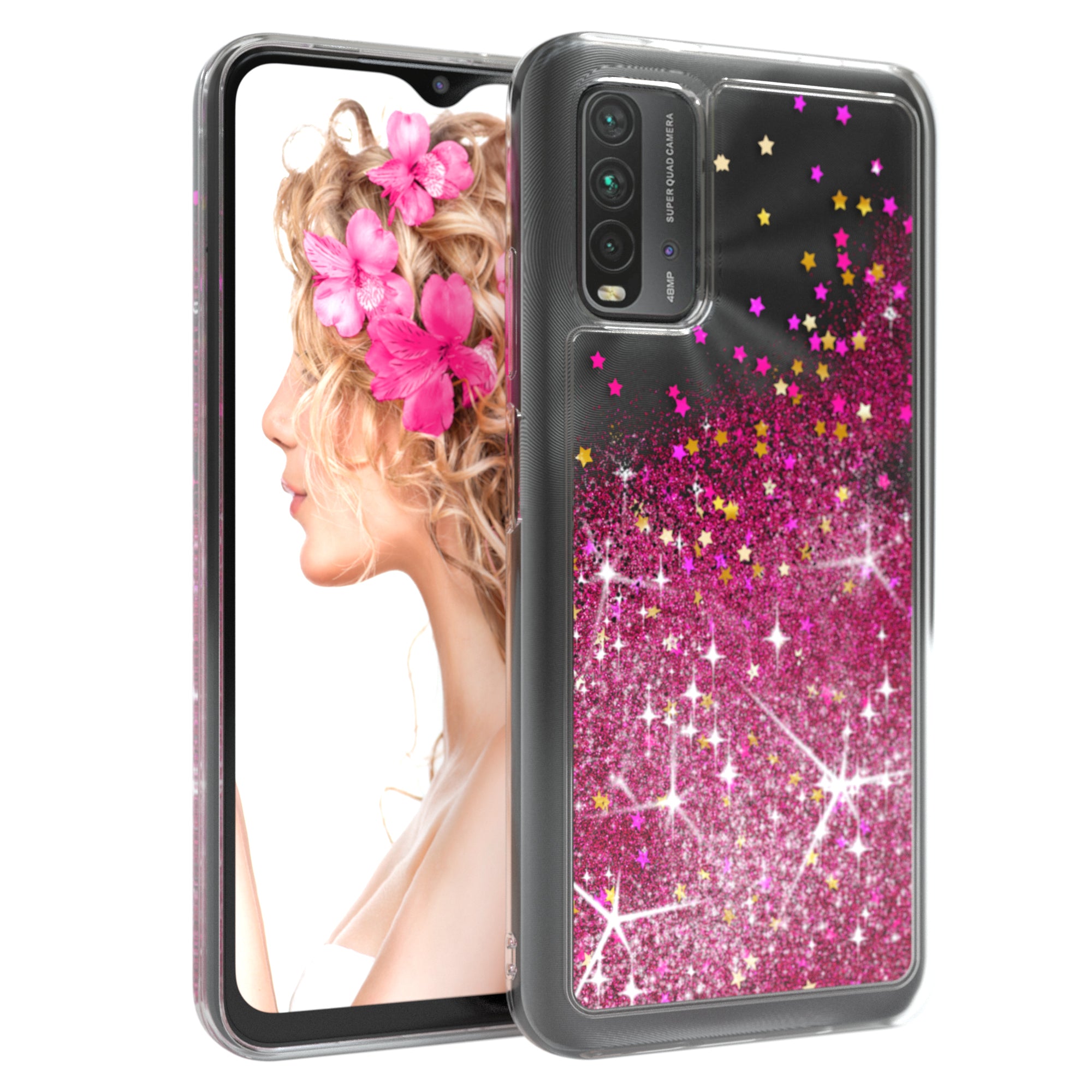 Xiaomi Redmi 9T Glitzerhülle