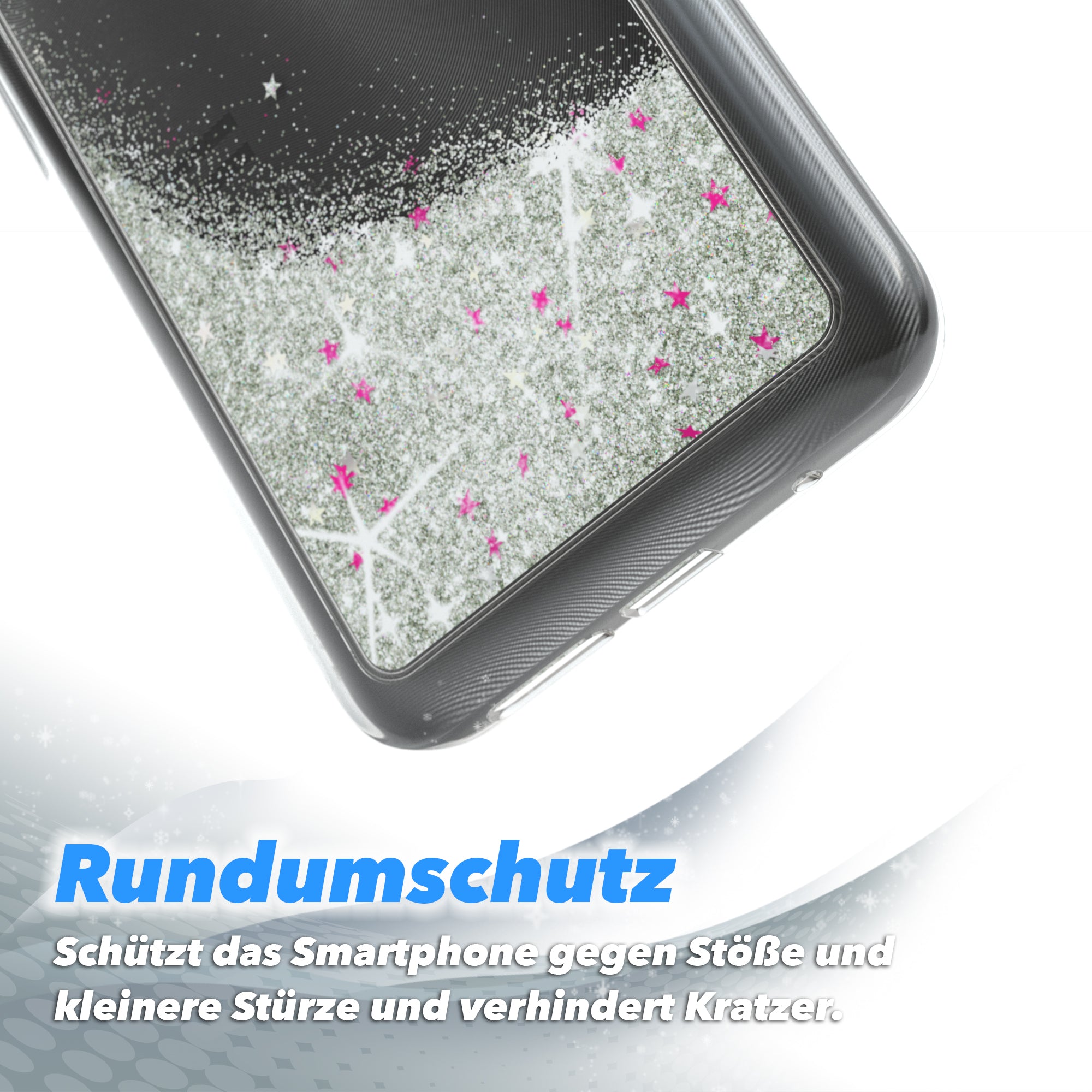 Xiaomi Redmi 9T Glitzerhülle
