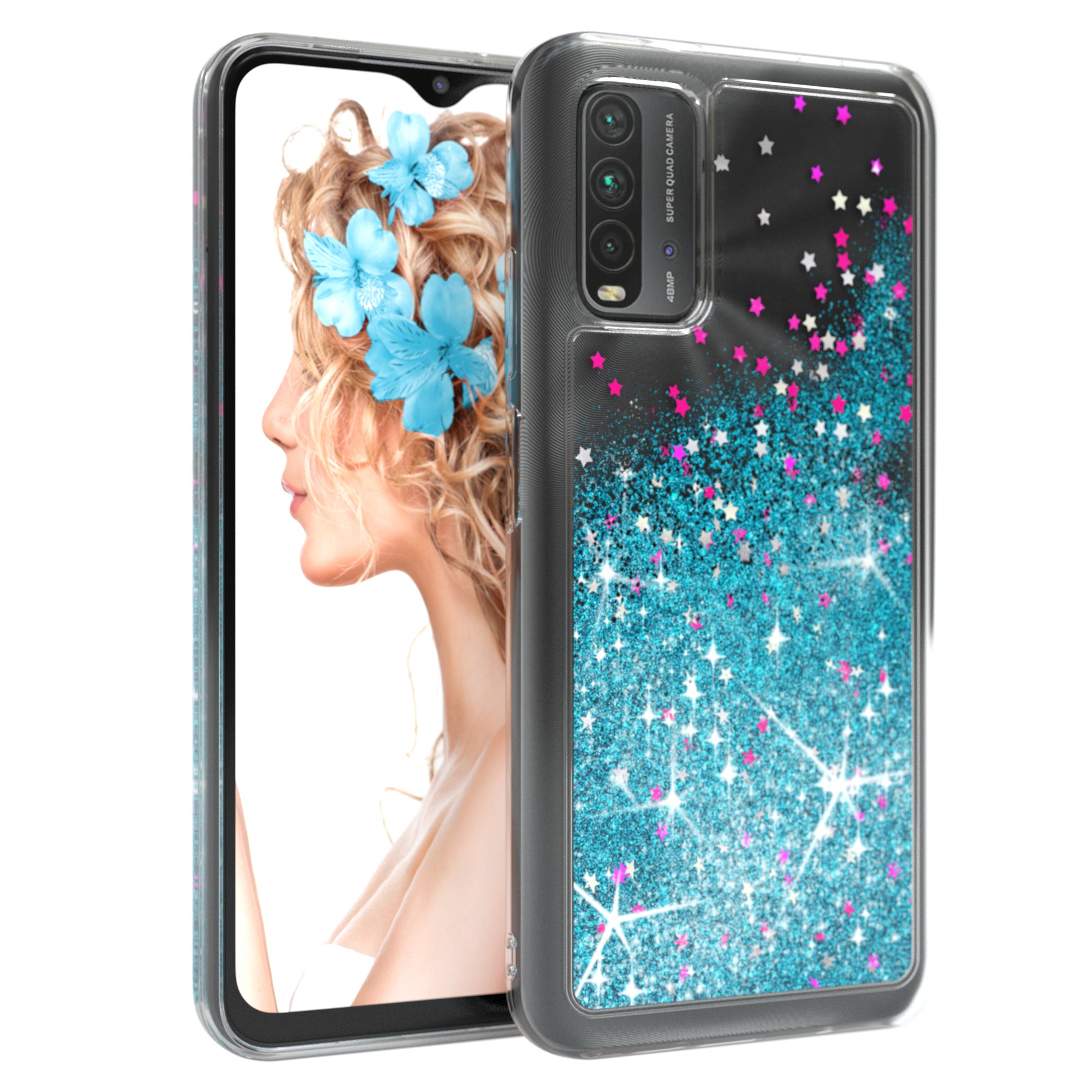 Xiaomi Redmi 9T Glitzerhülle