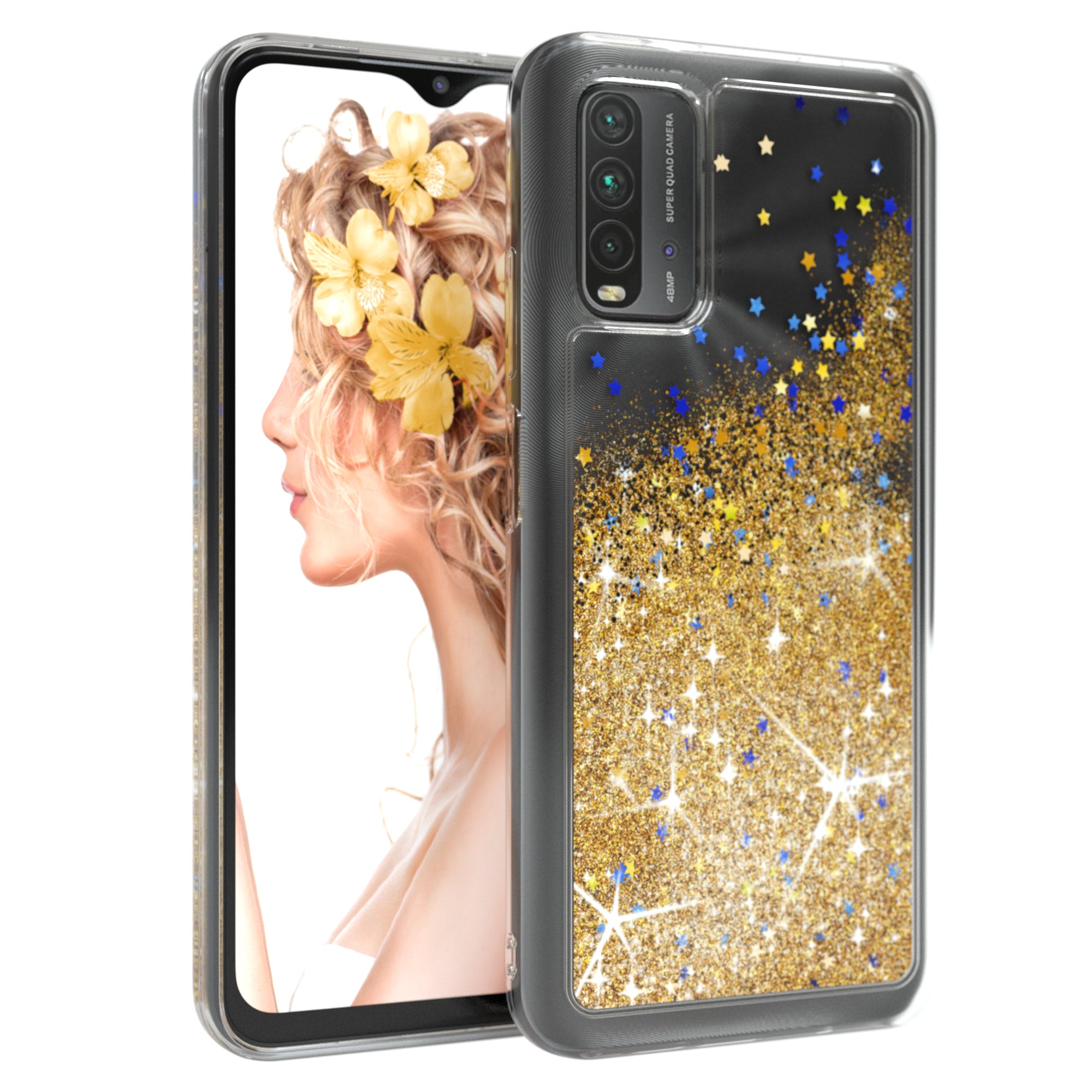 Xiaomi Redmi 9T Glitzerhülle