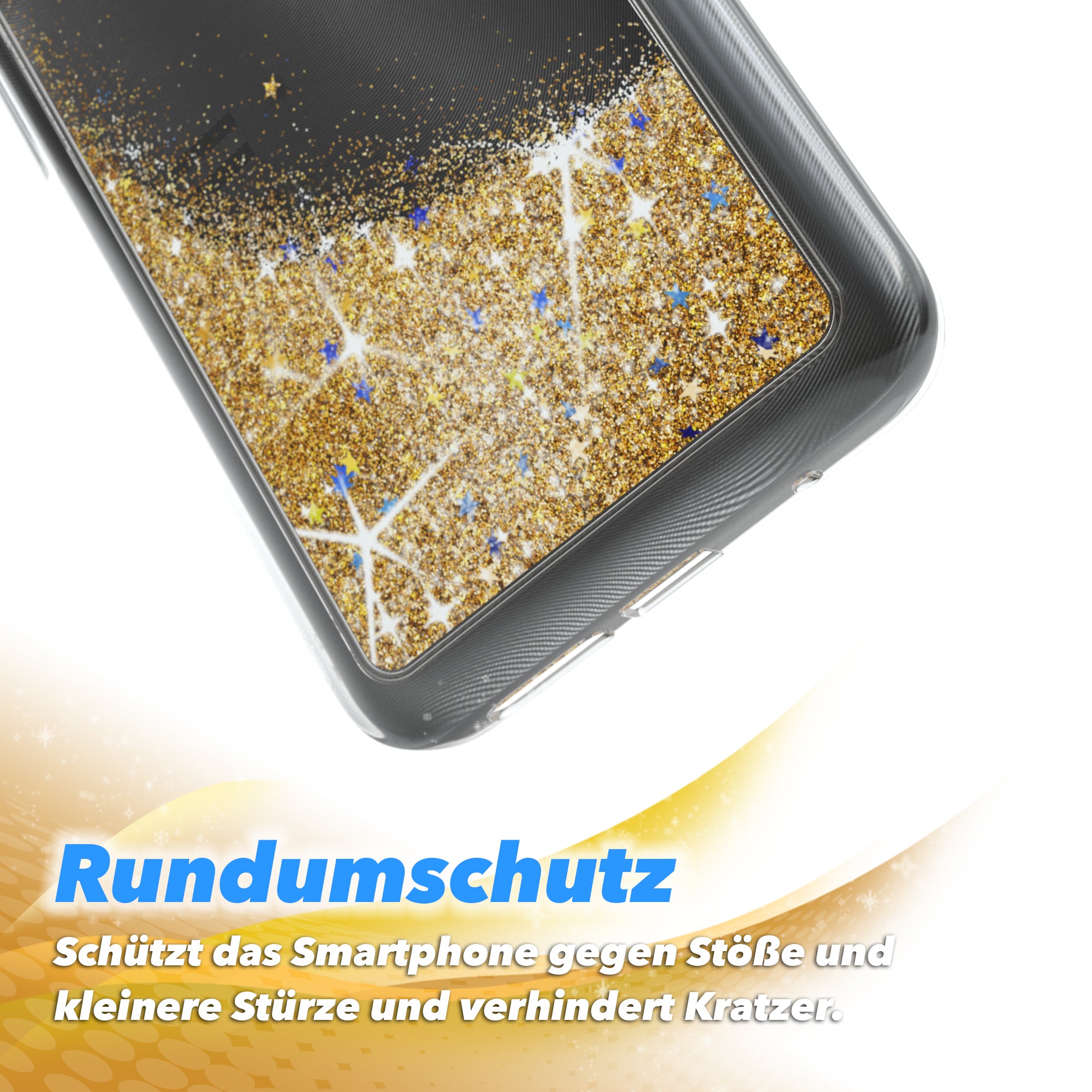 Xiaomi Redmi 9T Glitzerhülle