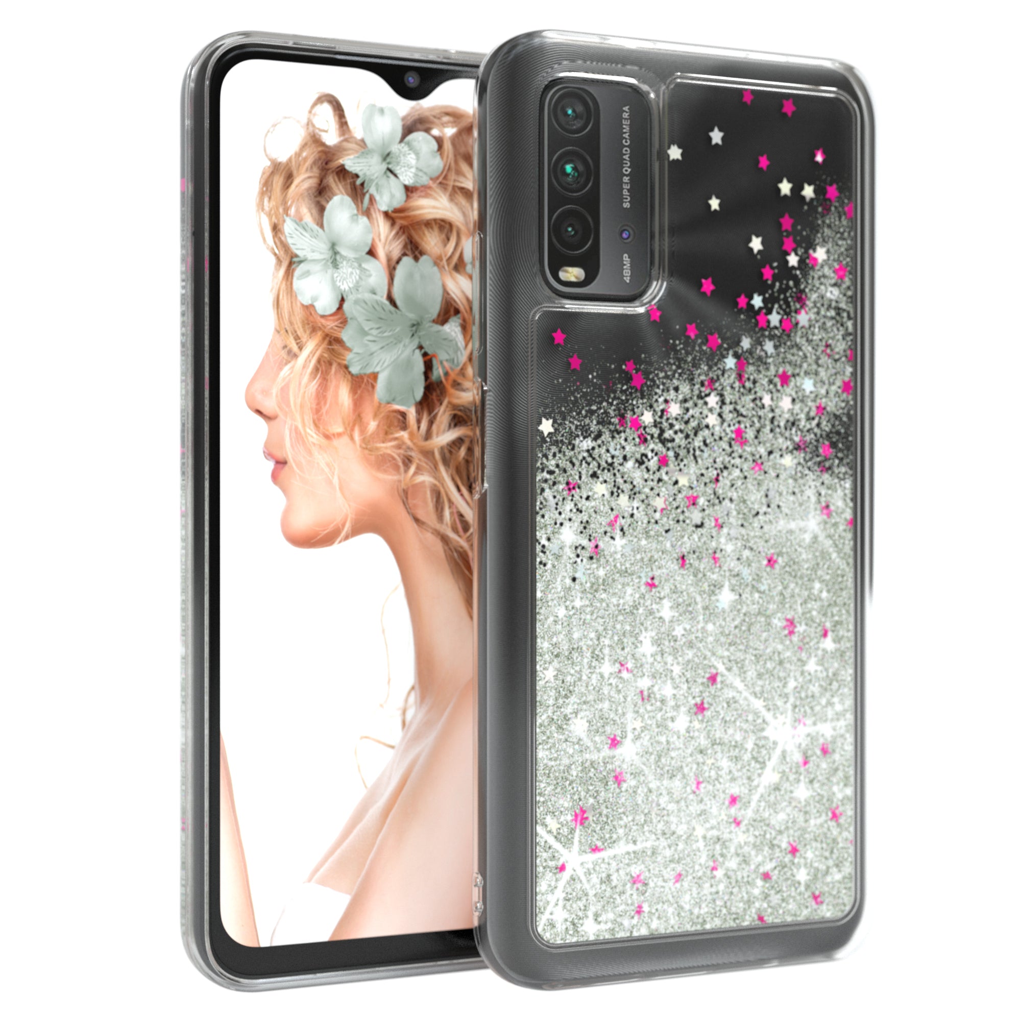Xiaomi Redmi 9T Glitzerhülle