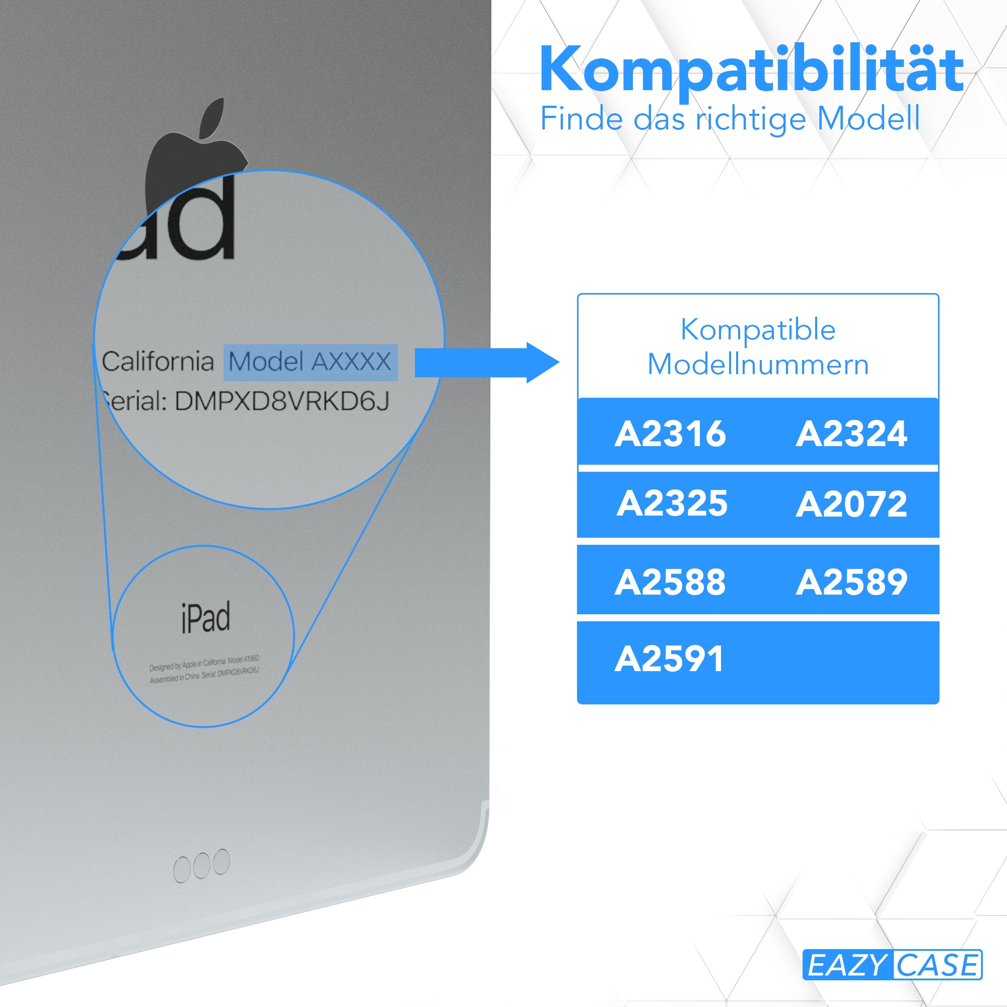 iPad Air 4 / Air 5 drehbare Hülle