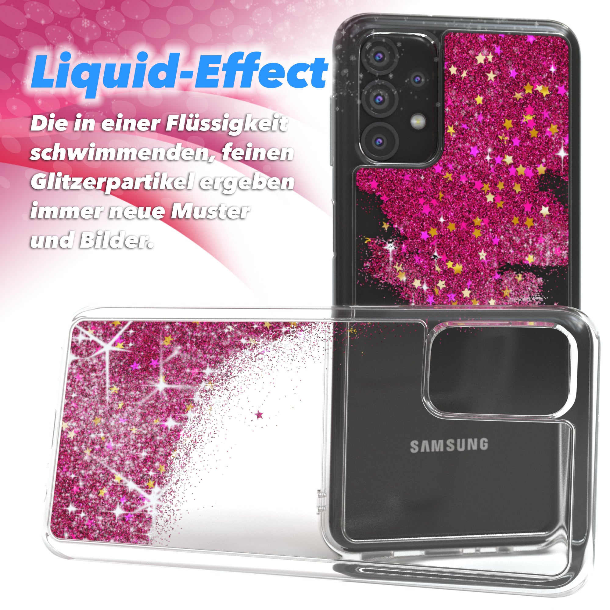 Galaxy A32 5G Glitzerhülle
