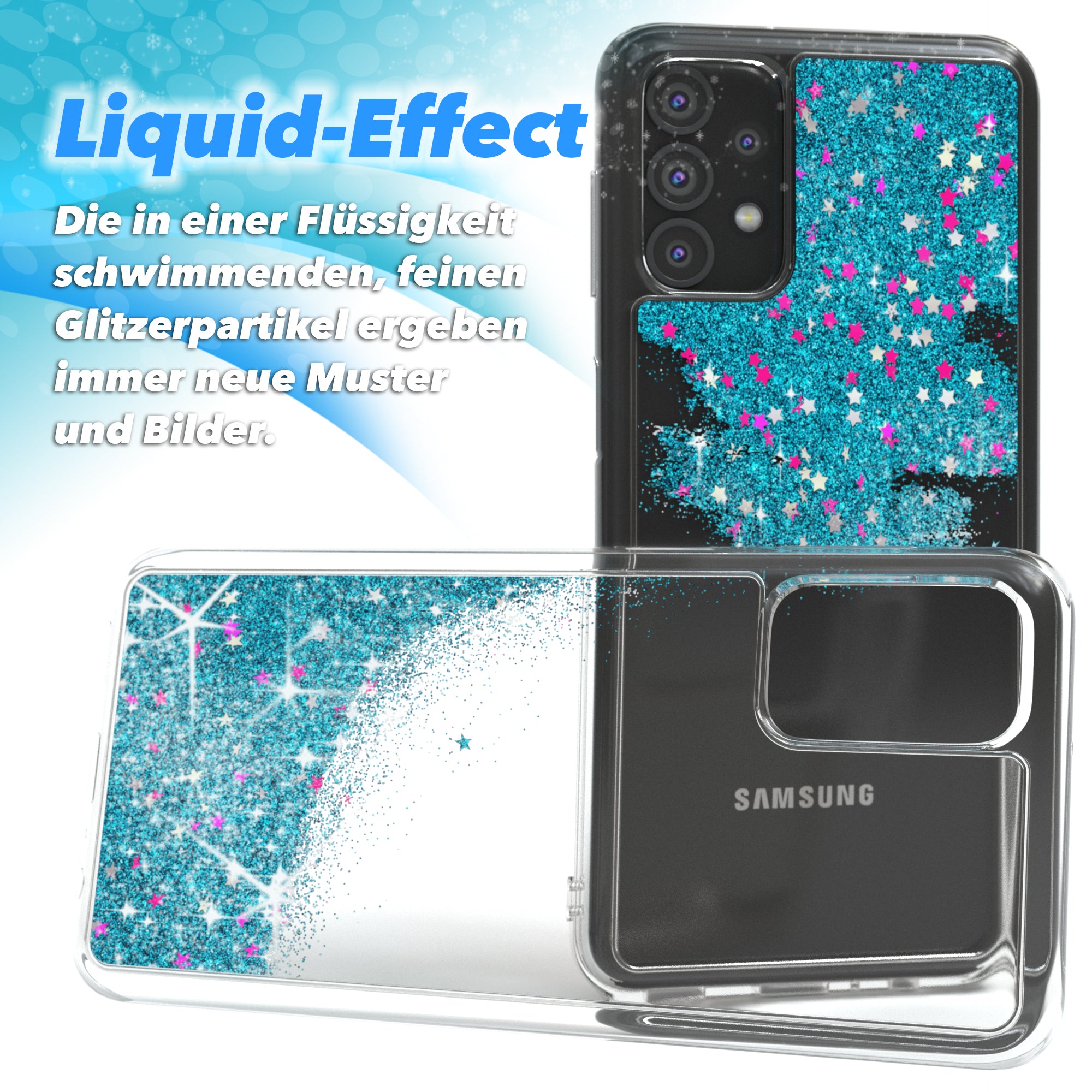 Galaxy A32 5G Glitzerhülle
